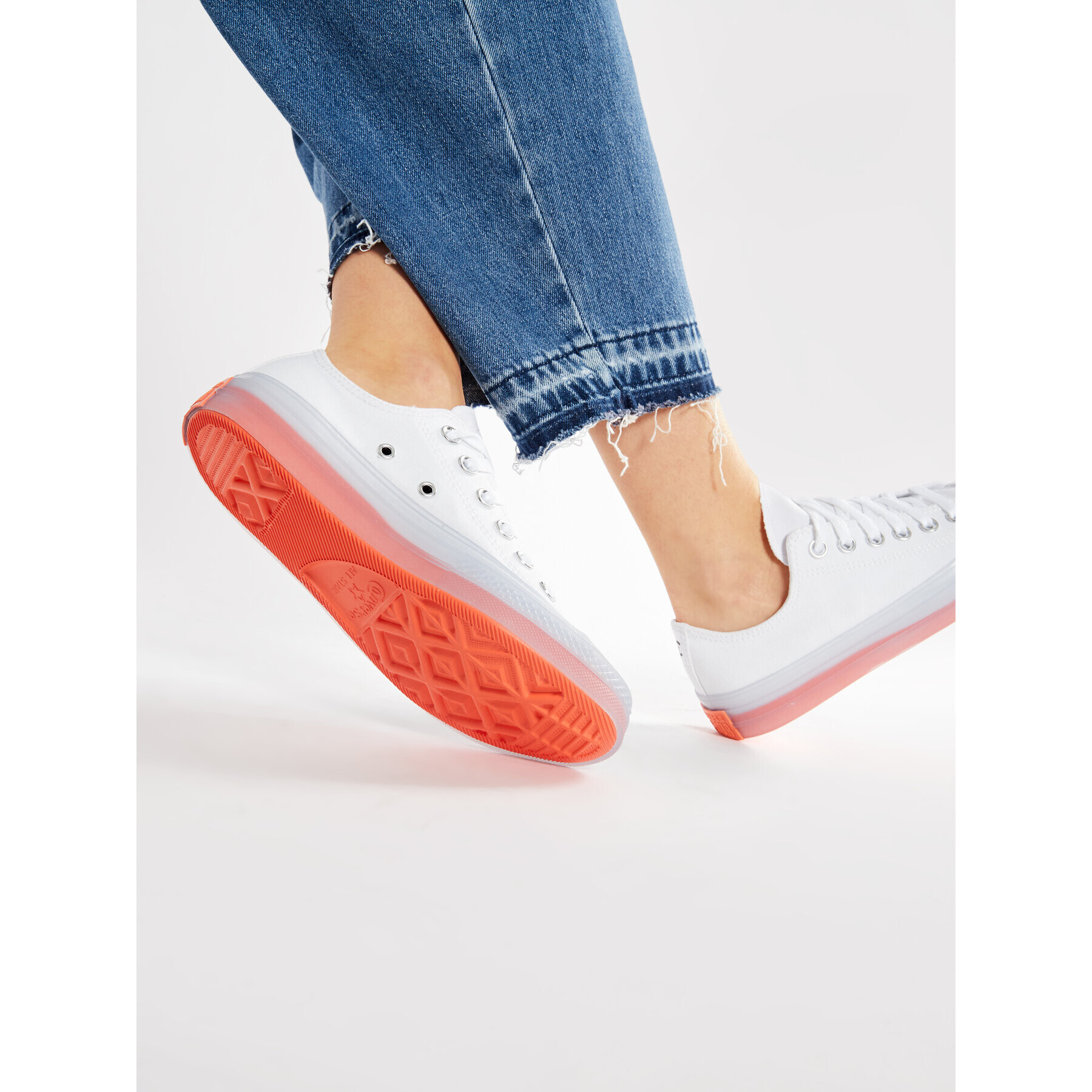 Converse Кецове Ctas Cx Ox 168569C Бял - Pepit.bg