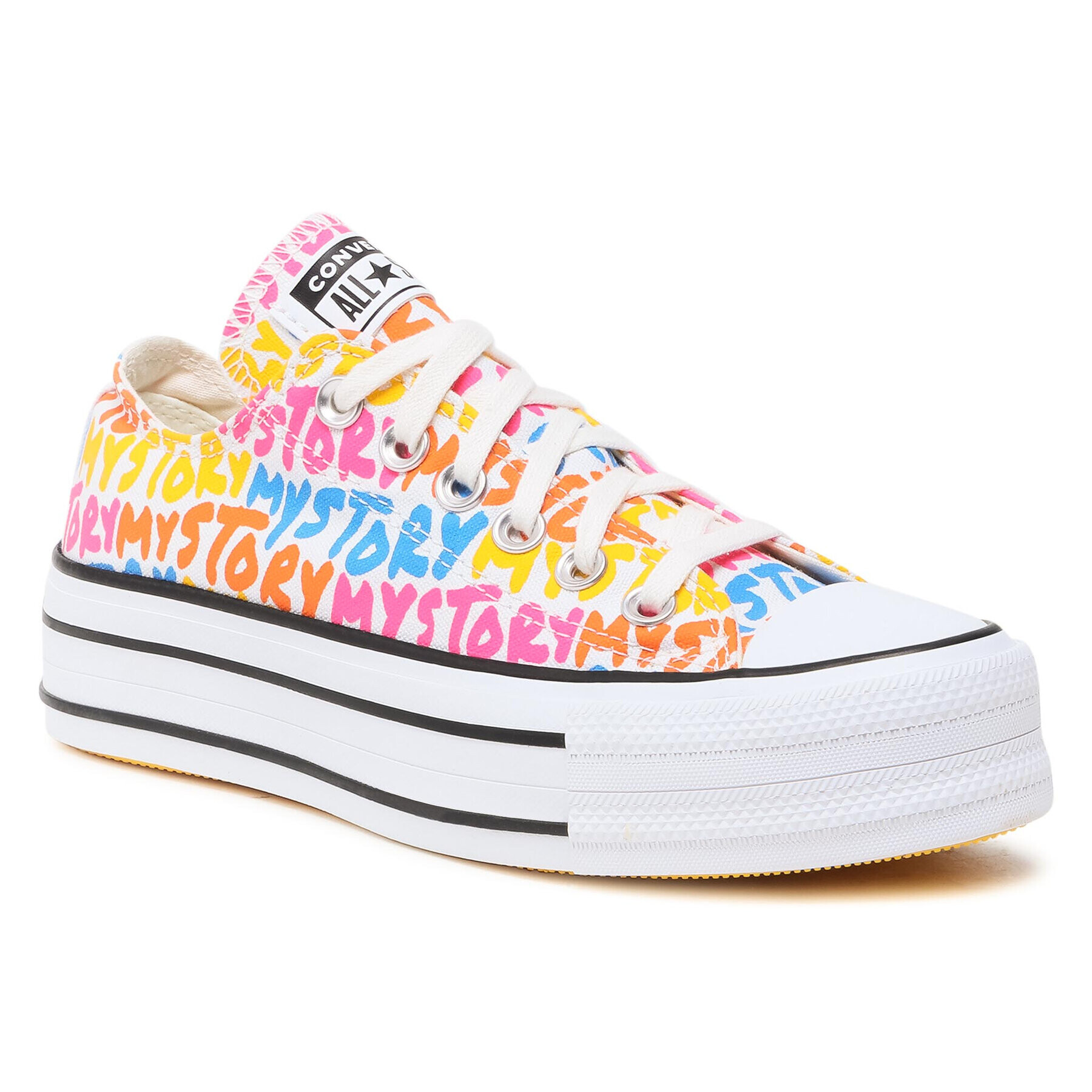Converse Кецове Ctas Double Stack Lift Ox 570322C Цветен - Pepit.bg