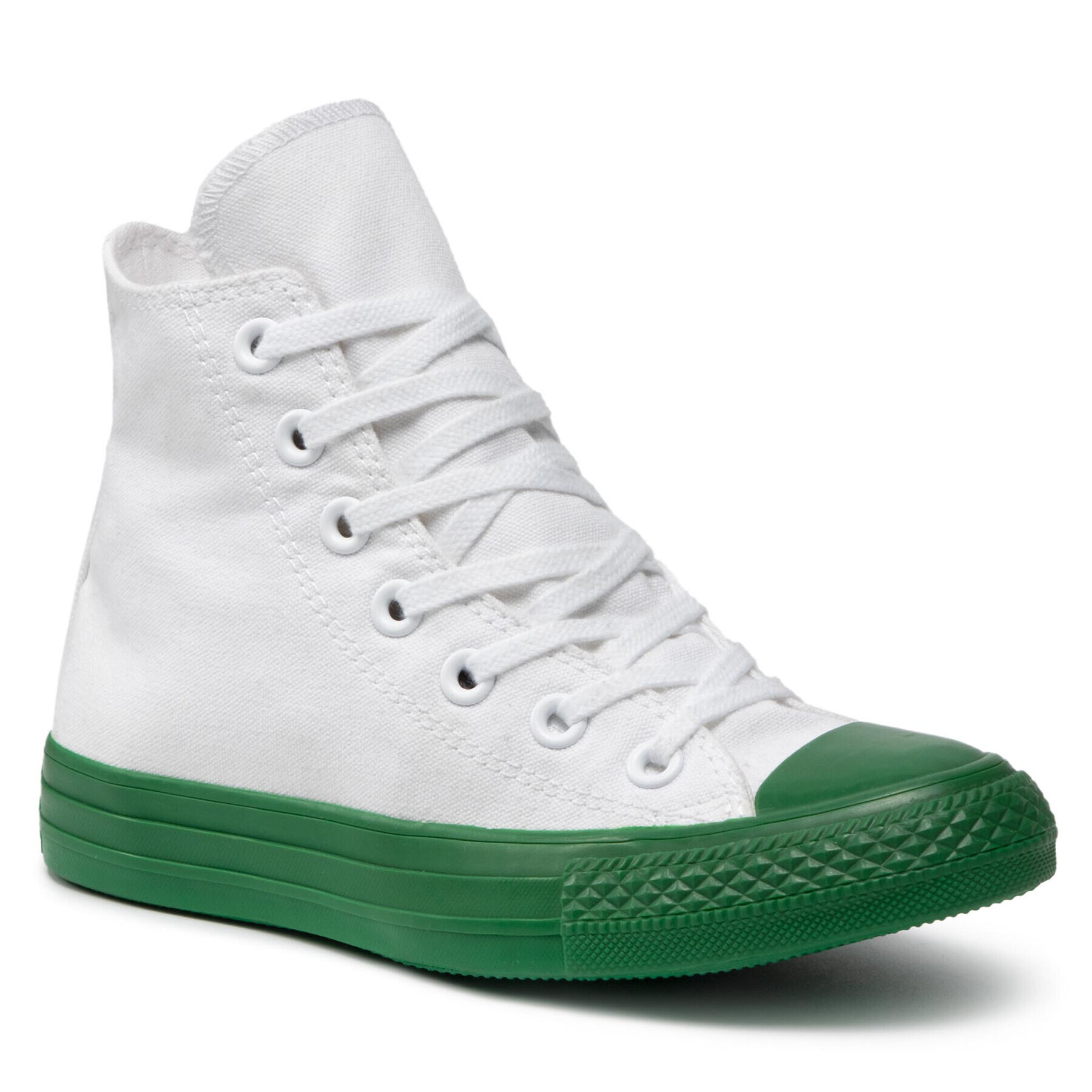 Converse Кецове Ctas Hi 156766C Бял - Pepit.bg