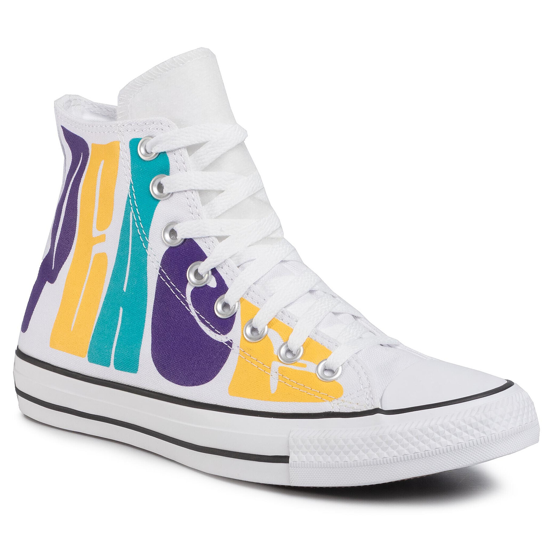 Converse Кецове Ctas Hi 167892C Бял - Pepit.bg