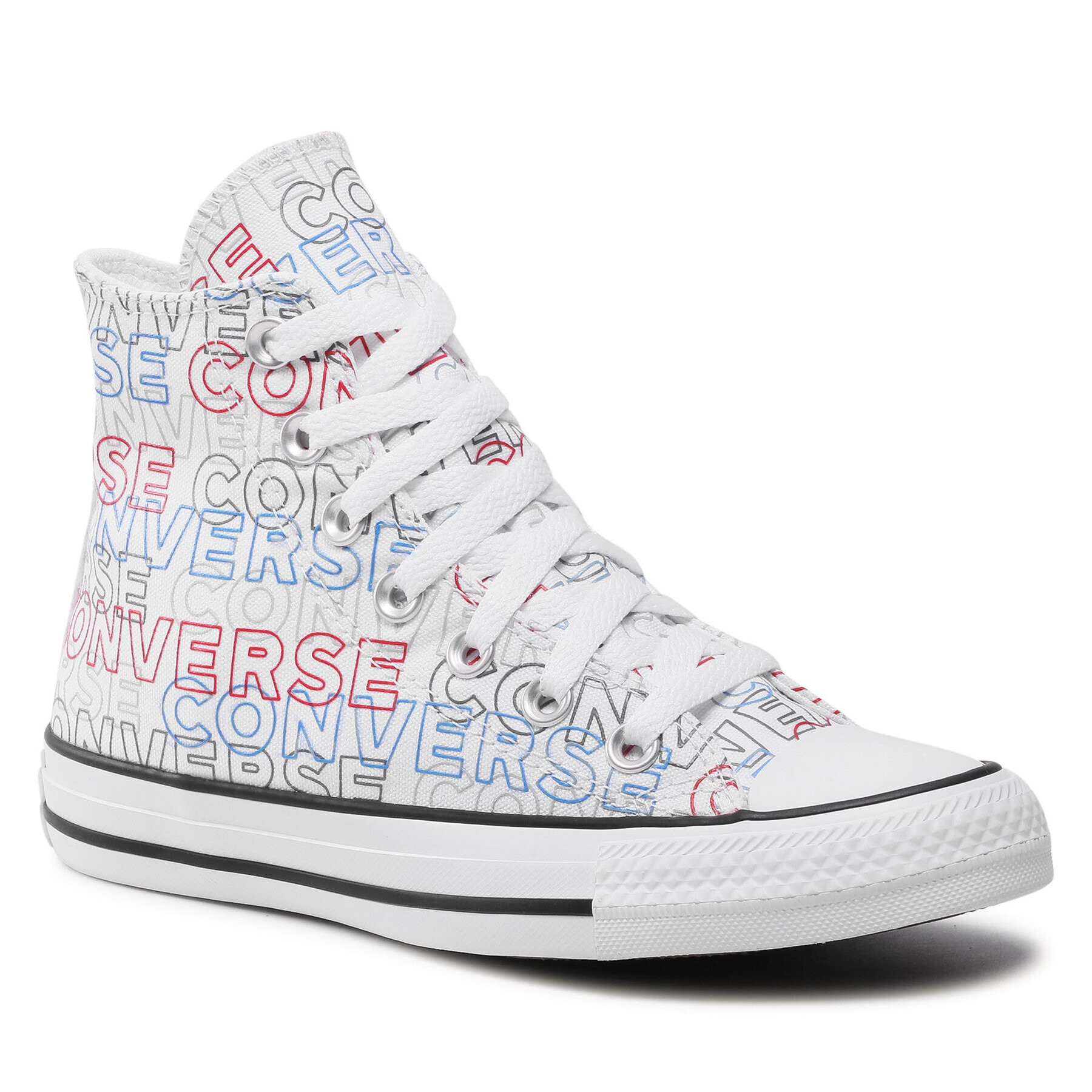 Converse Кецове Ctas Hi 170107C Бял - Pepit.bg