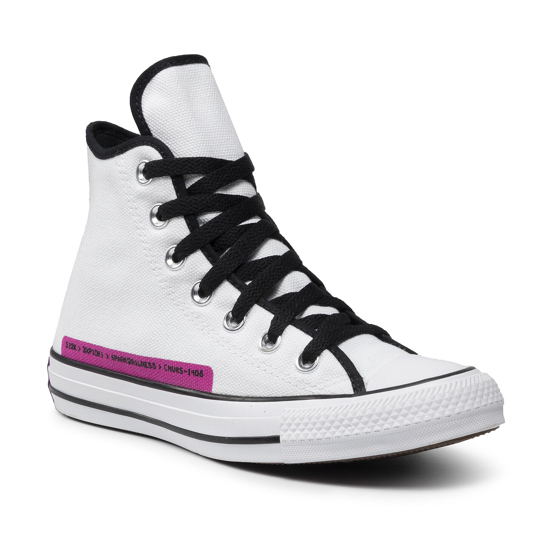 Converse Кецове Ctas Hi 170851C Бял - Pepit.bg