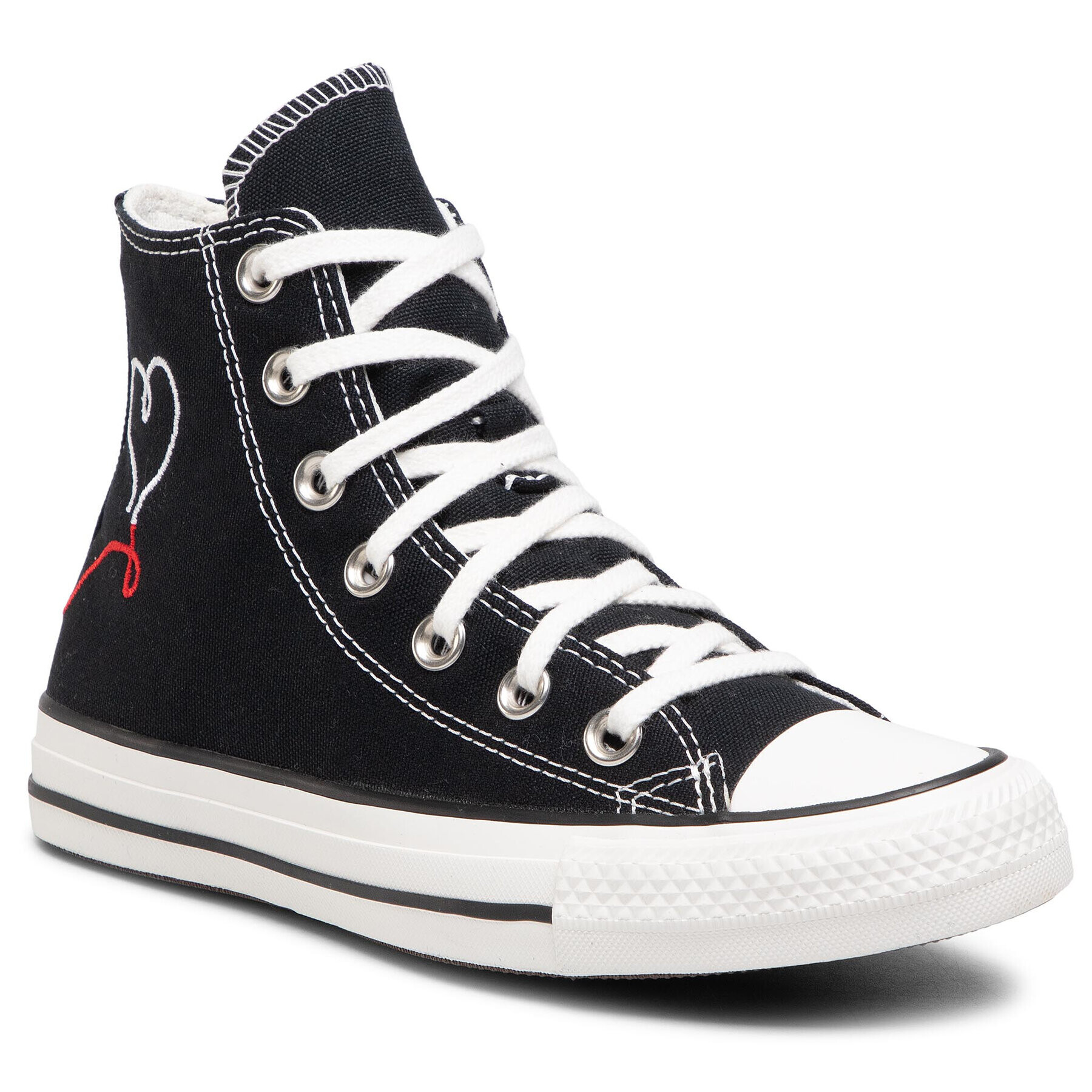Converse Кецове Ctas Hi 171158C Черен - Pepit.bg