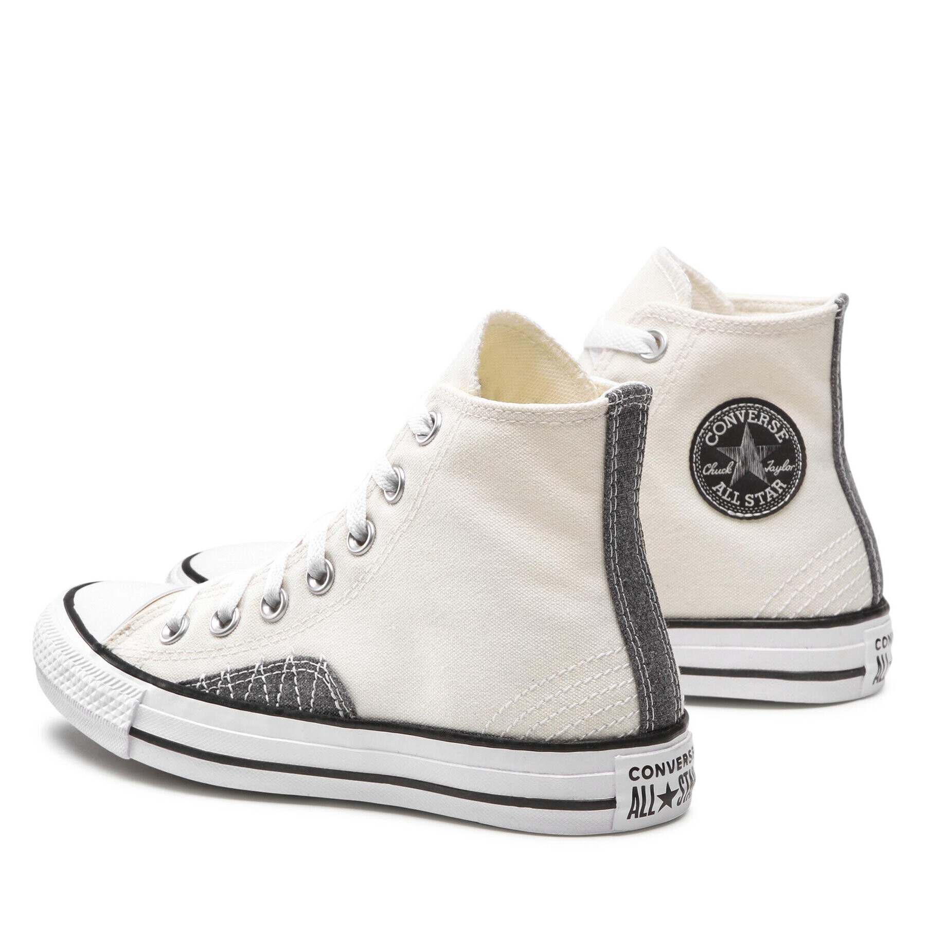 Converse Кецове Ctas Hi 172822C Бял - Pepit.bg