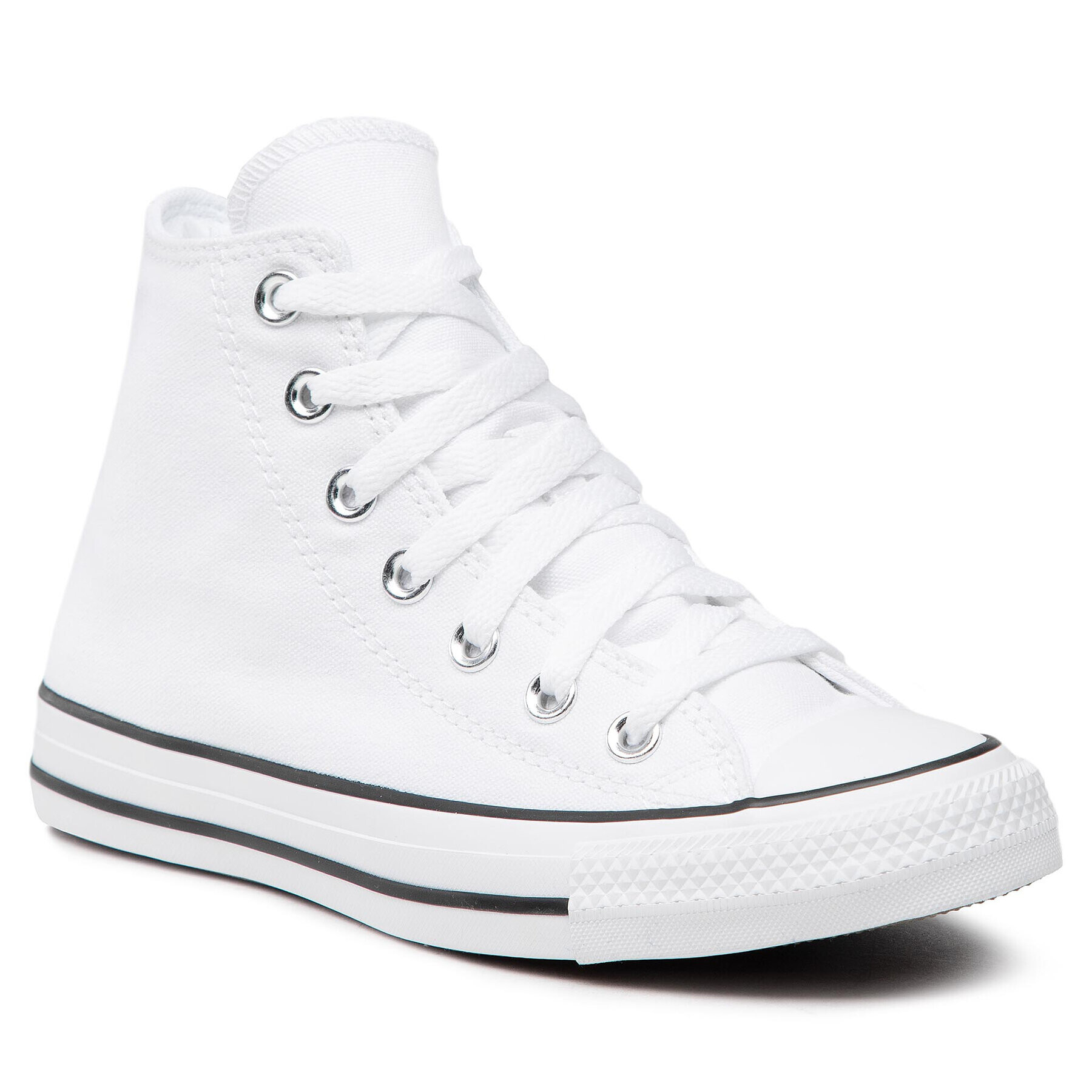 Converse Кецове Ctas Hi 570973C Бял - Pepit.bg