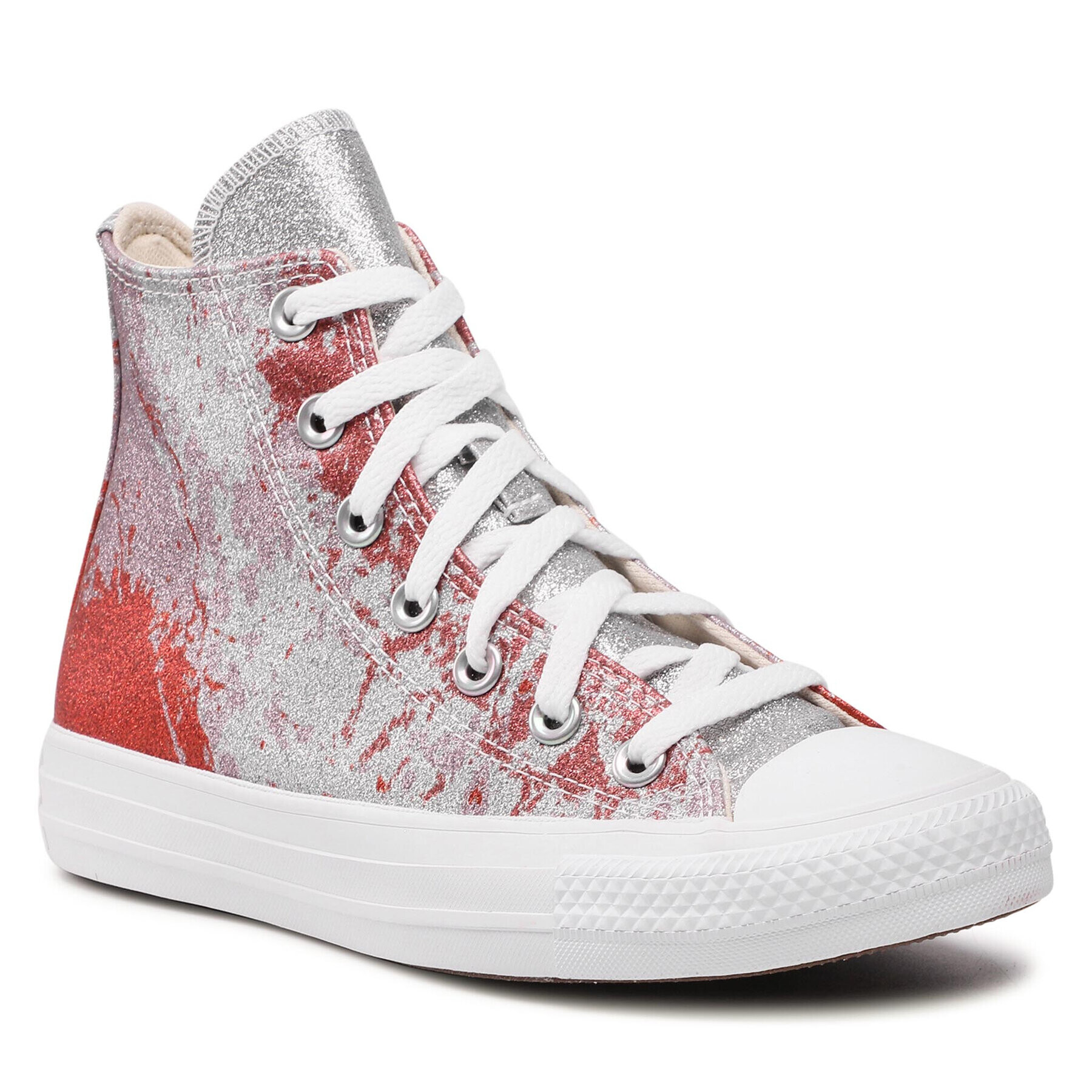 Converse Кецове Ctas Hi 571375C Сребрист - Pepit.bg