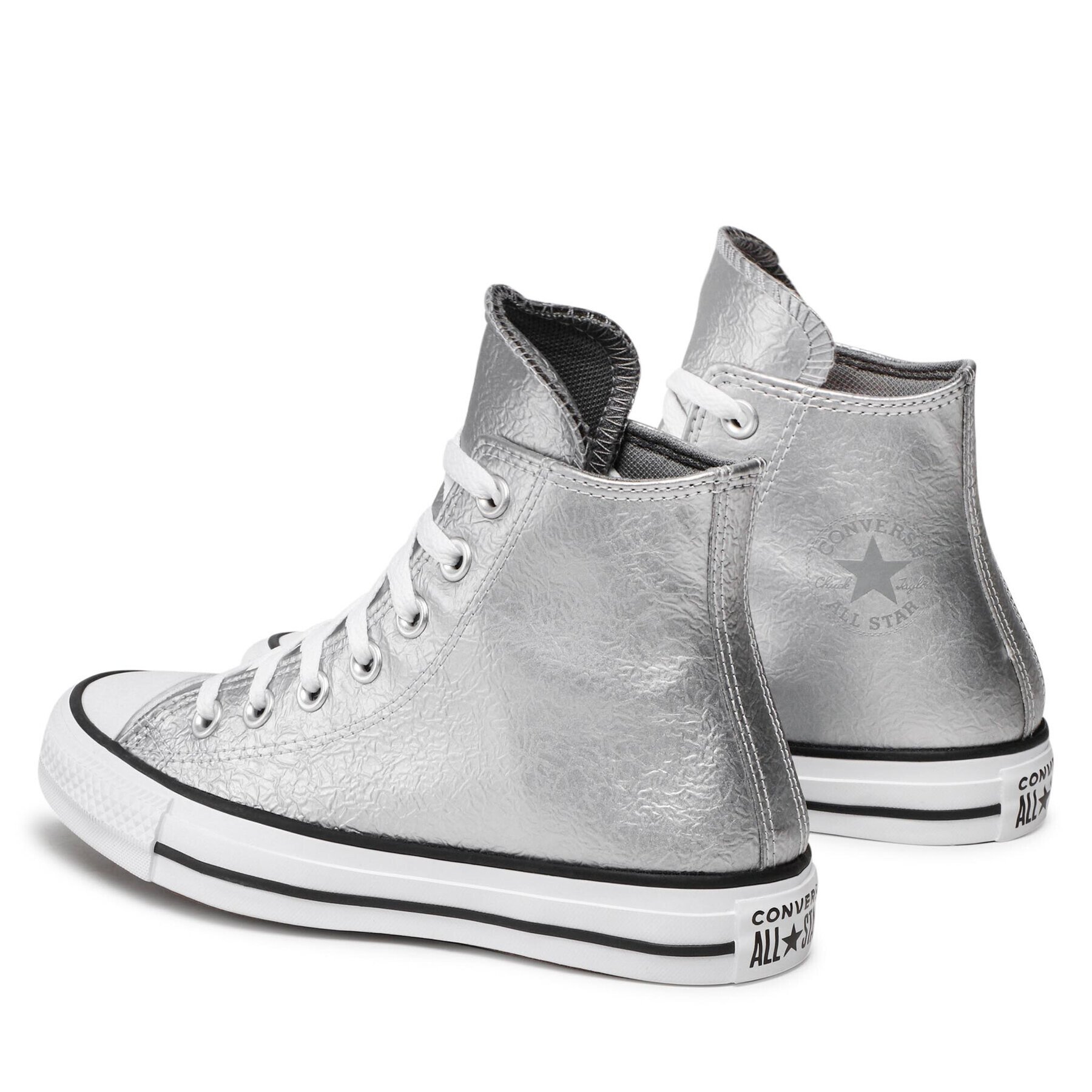 Converse Кецове Ctas Hi 572602C Сребрист - Pepit.bg