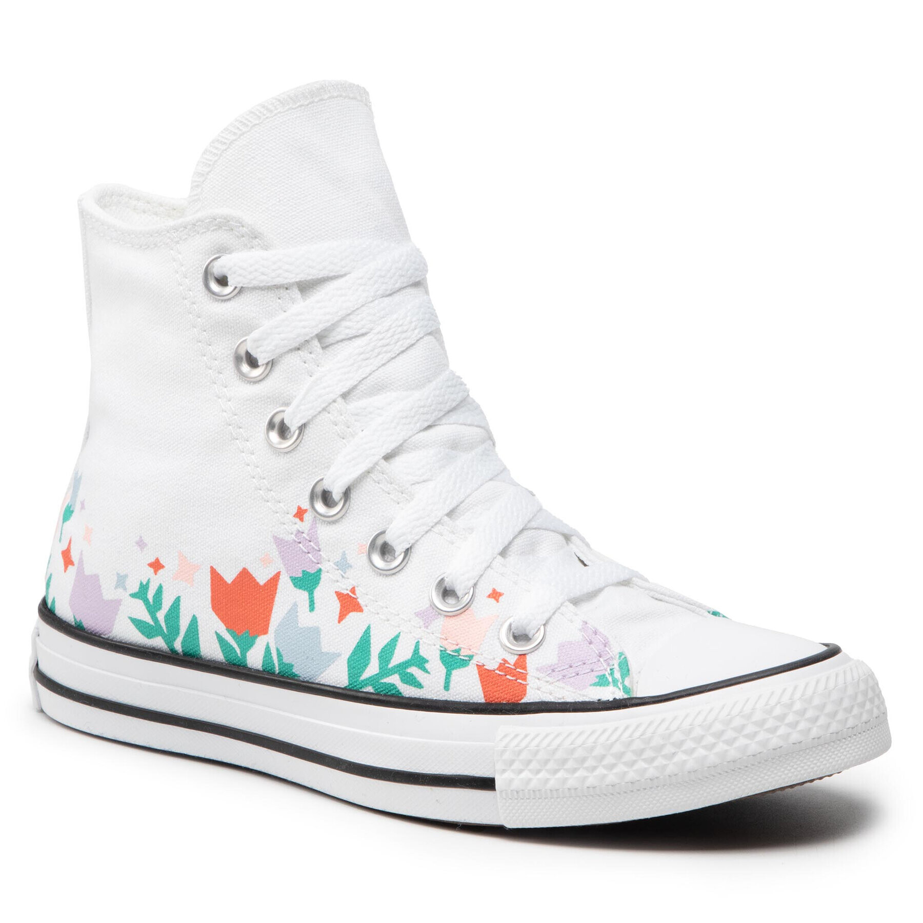Converse Кецове Ctas Hi 572706C Бял - Pepit.bg