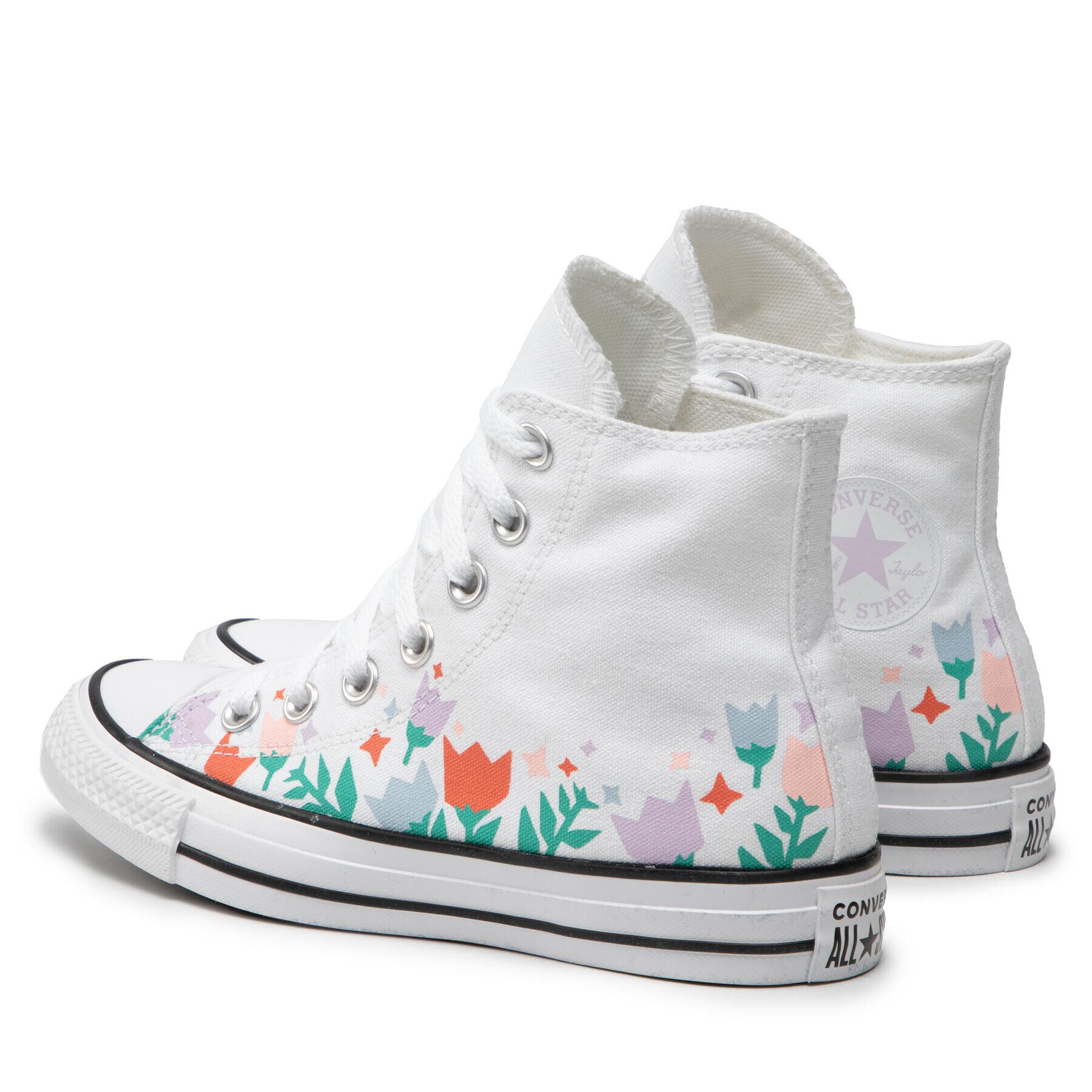 Converse Кецове Ctas Hi 572706C Бял - Pepit.bg