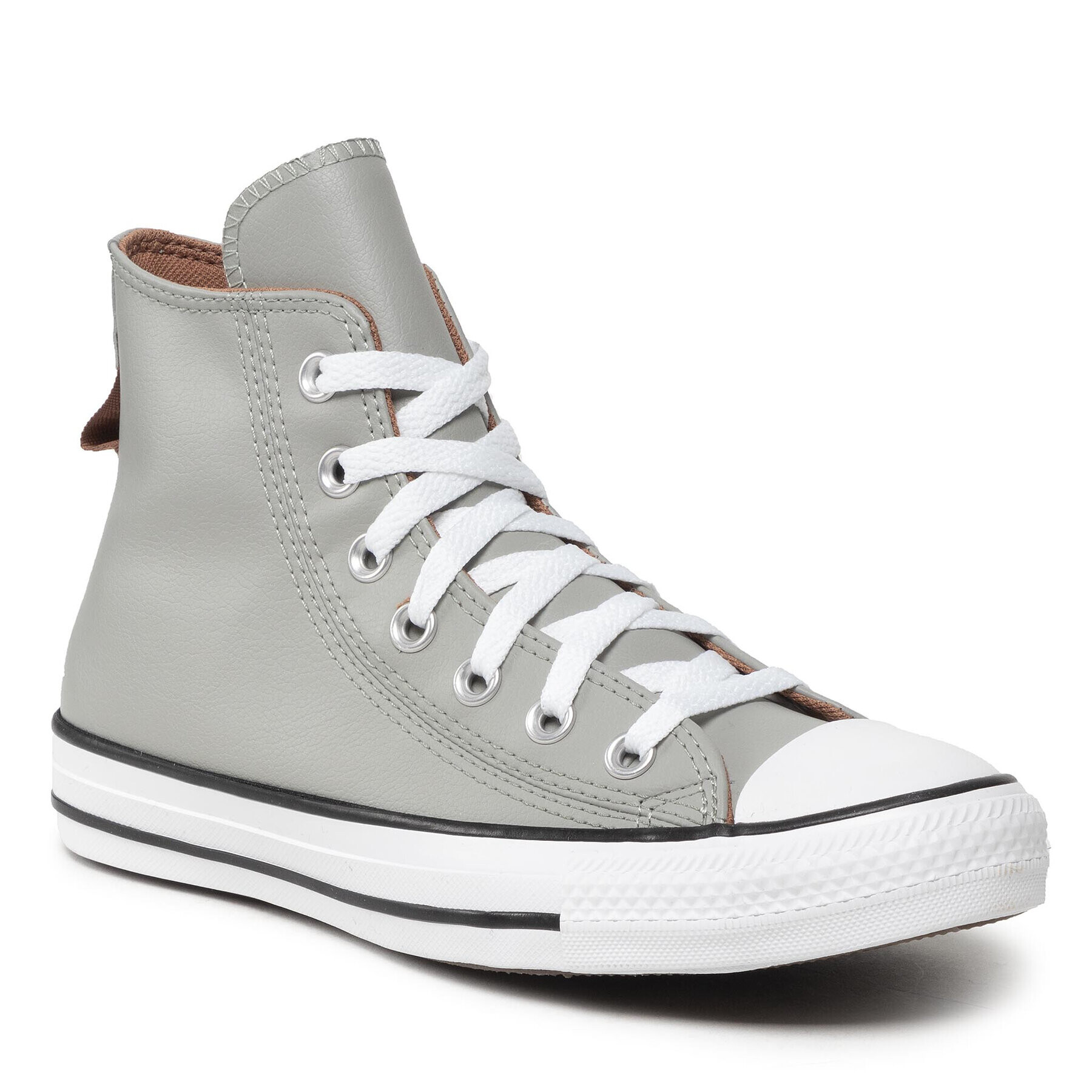 Converse Кецове Ctas Hi A00477C Сив - Pepit.bg