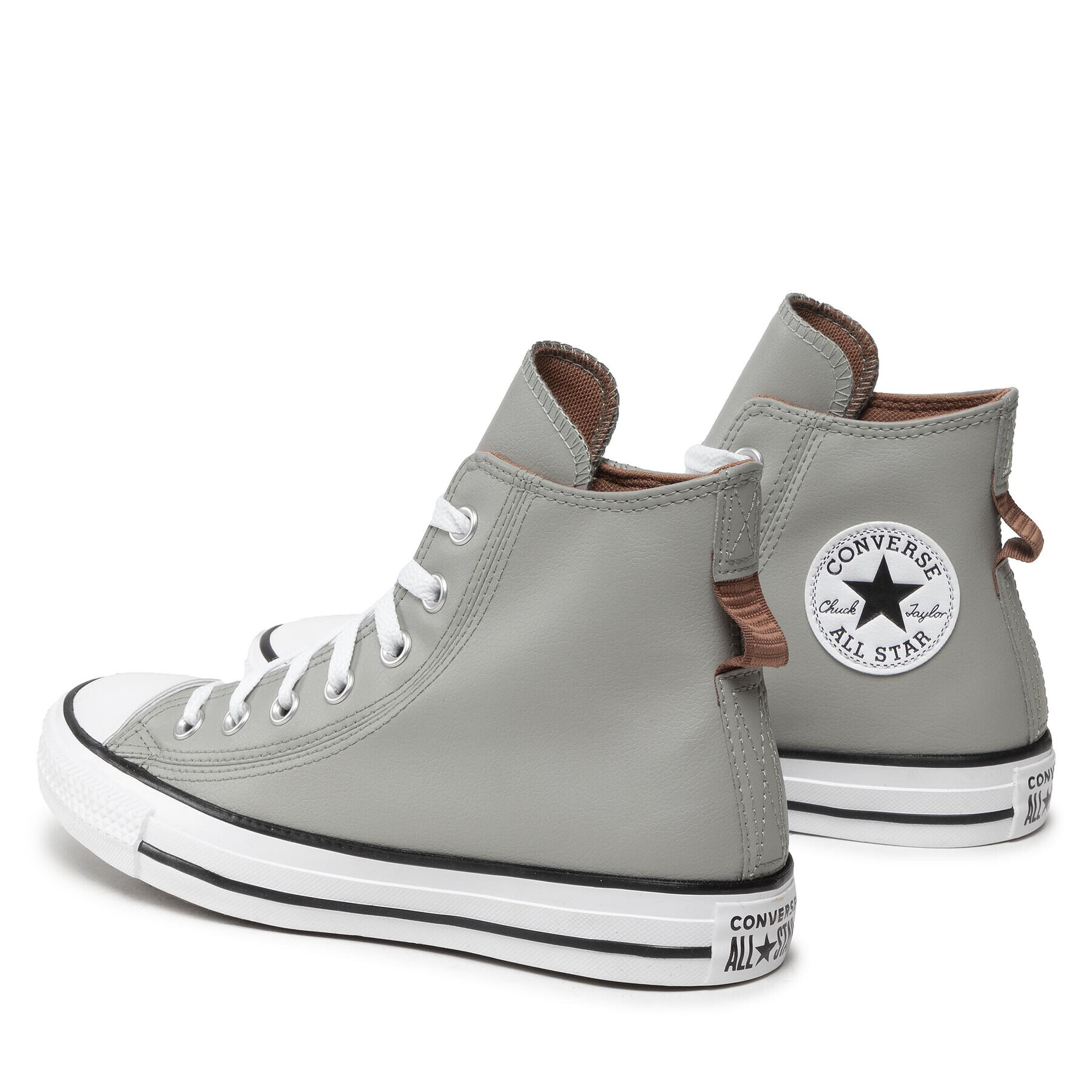 Converse Кецове Ctas Hi A00477C Сив - Pepit.bg
