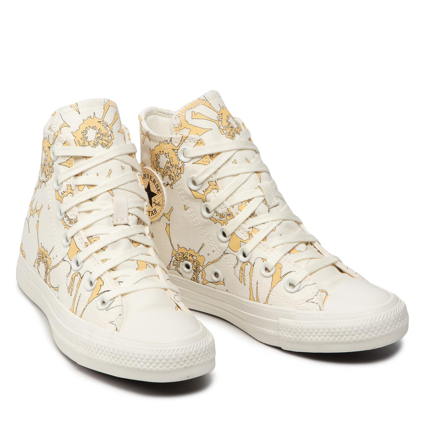 Converse Кецове Ctas Hi A01188C Бежов - Pepit.bg