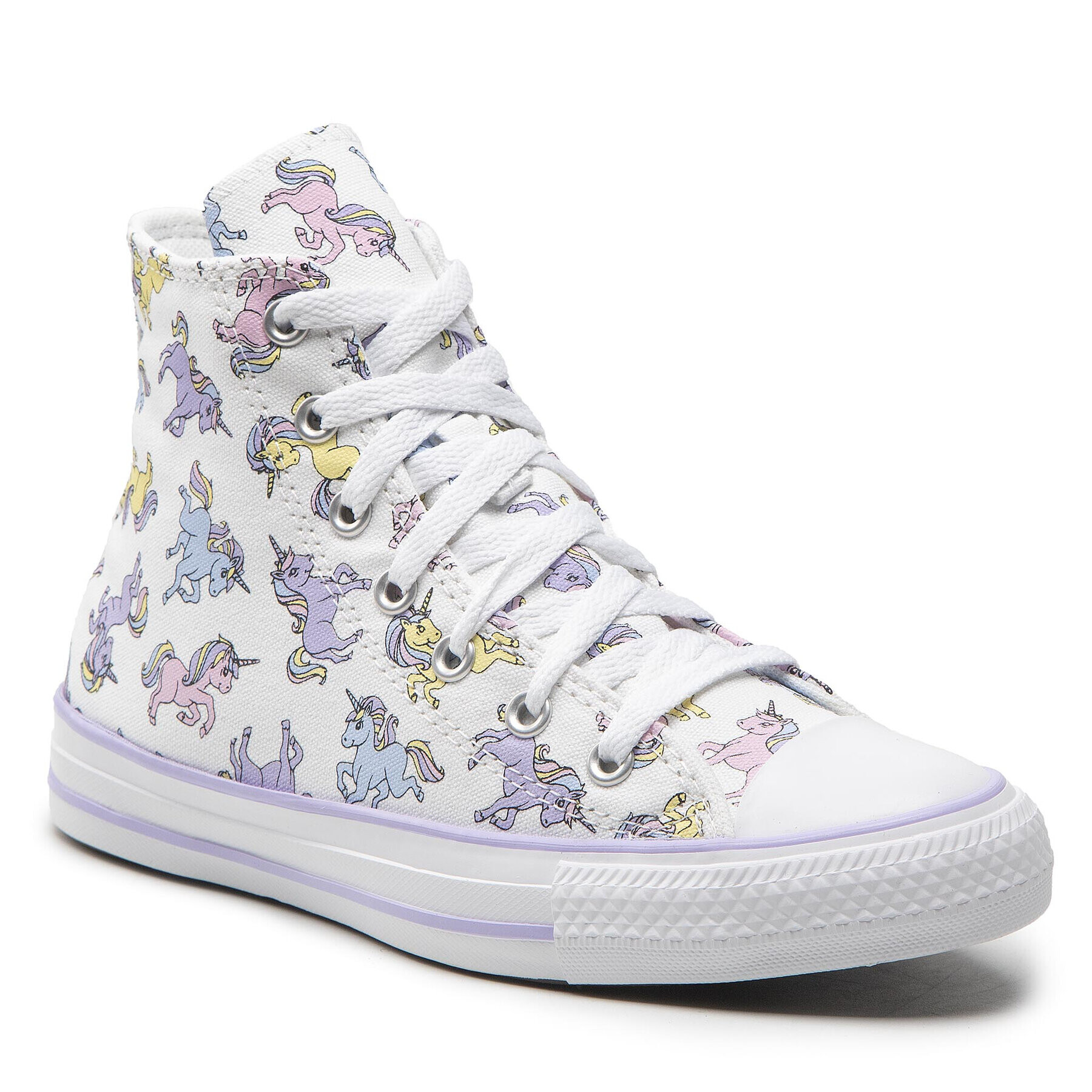 Converse Кецове Ctas Hi A01674C Бял - Pepit.bg