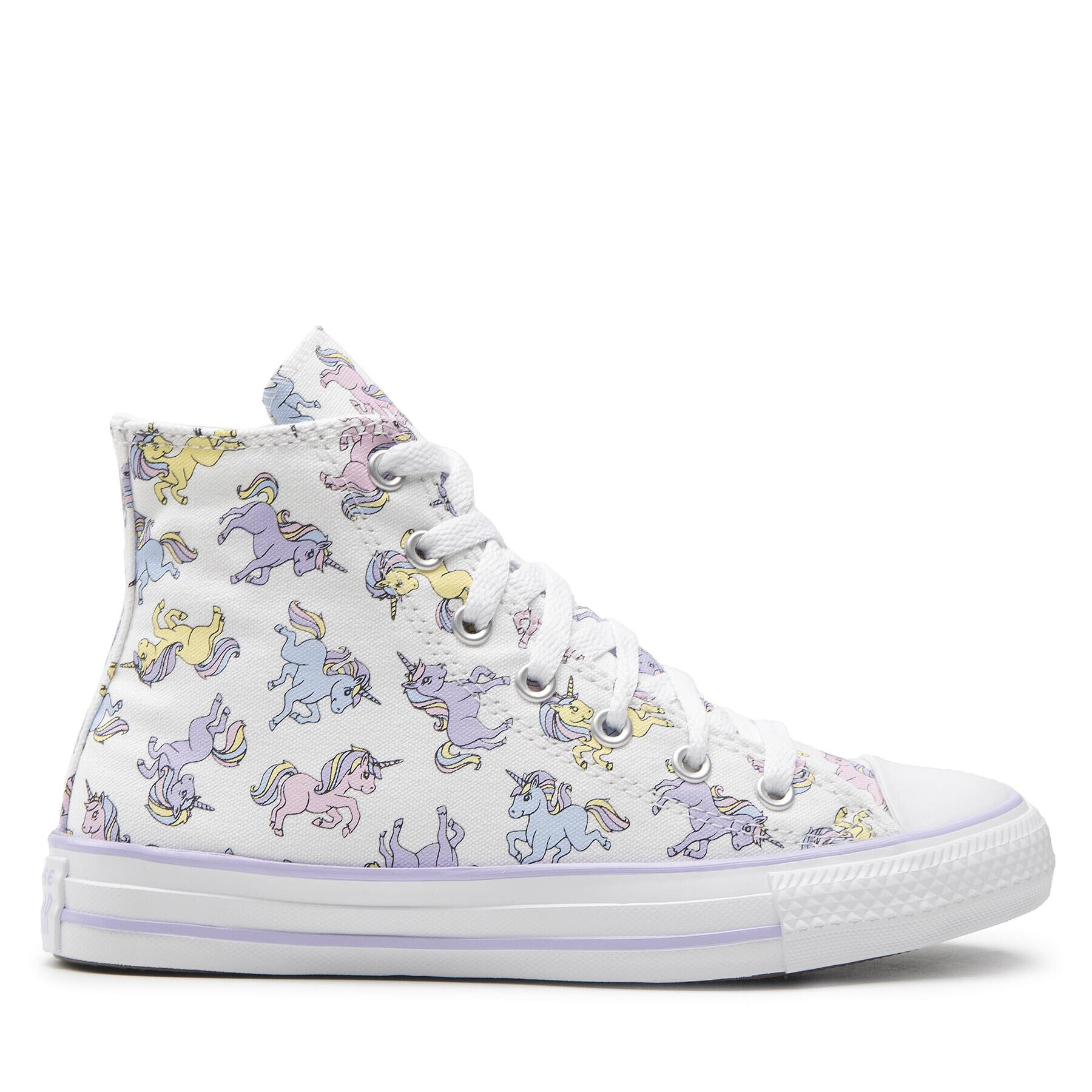 Converse Кецове Ctas Hi A01674C Бял - Pepit.bg