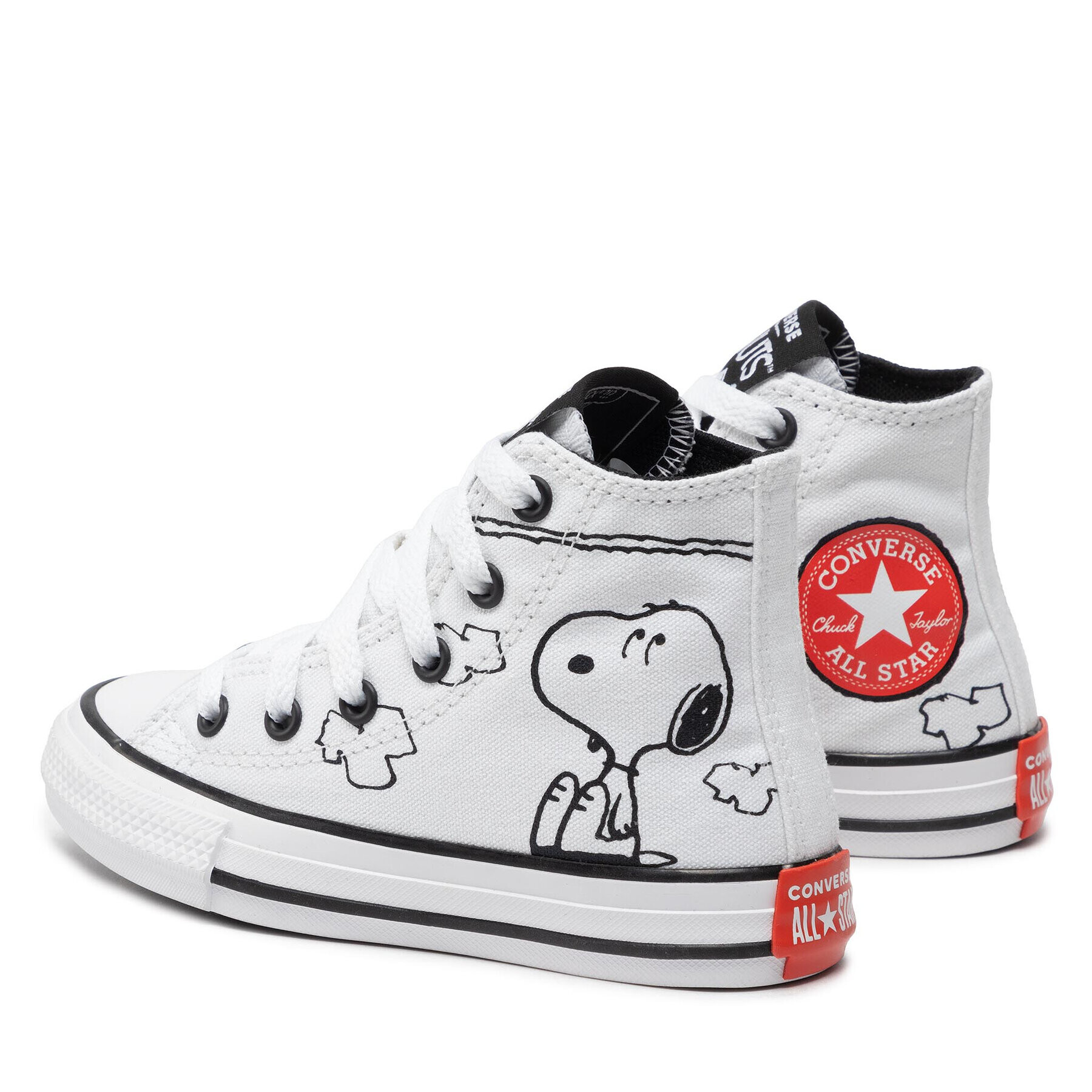 Converse Кецове Ctas Hi A01869C Бял - Pepit.bg