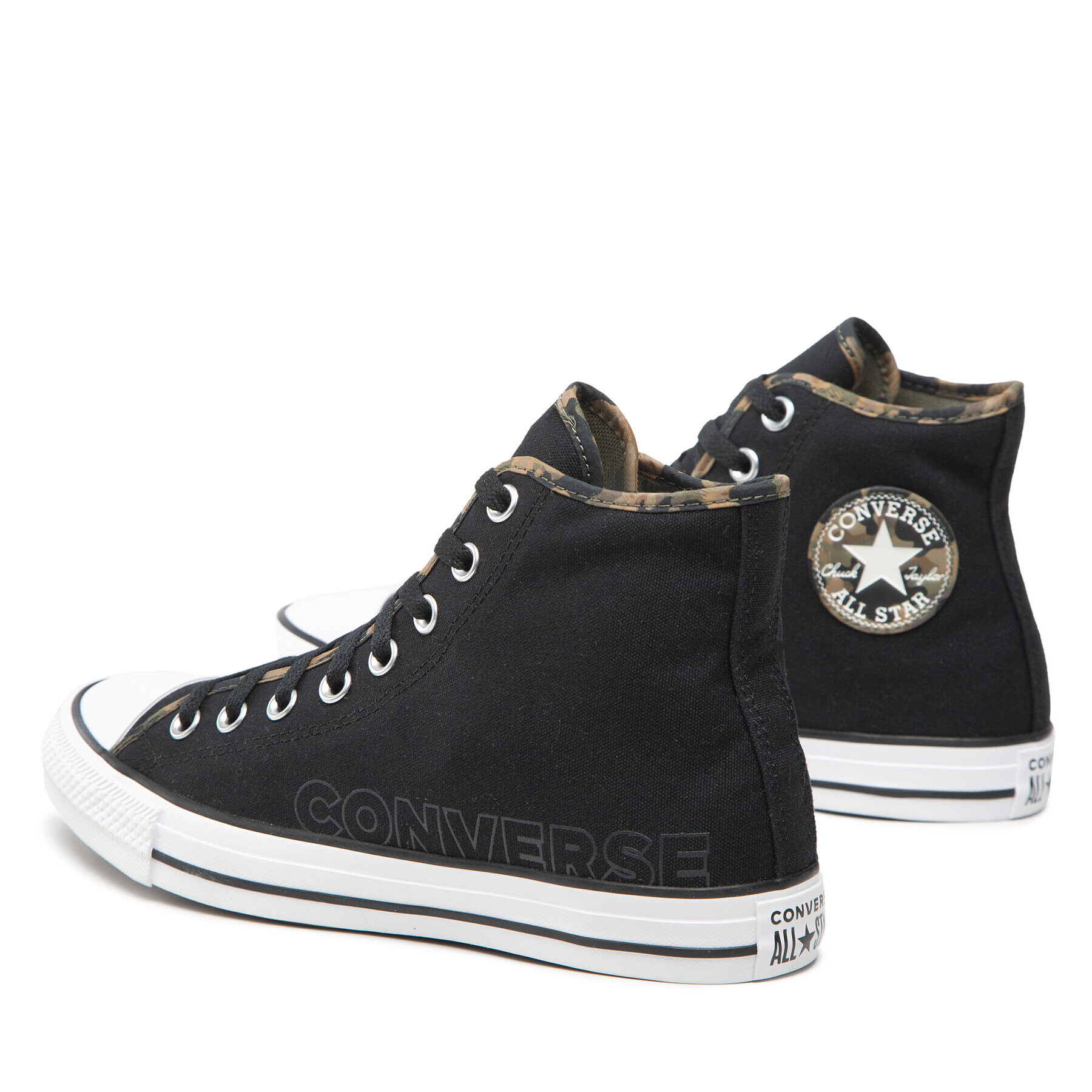 Converse Кецове Ctas Hi A02530C Черен - Pepit.bg