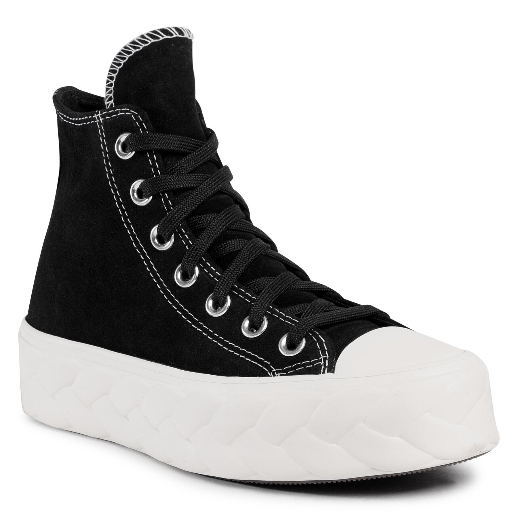 Converse Кецове Ctas Lift Cable Hi 568687C Черен - Pepit.bg