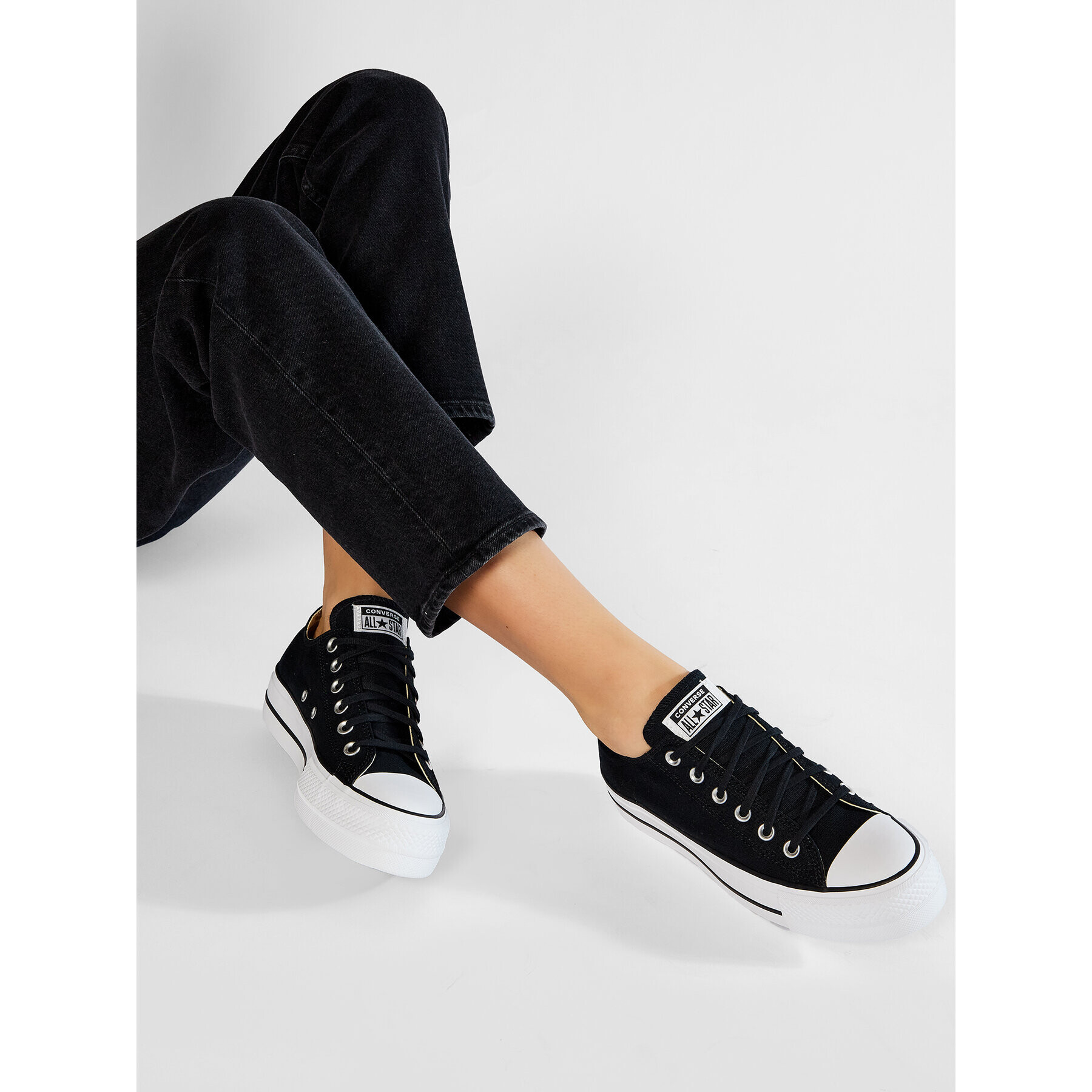 Converse Кецове Ctas Lift Ox 560250C Черен - Pepit.bg