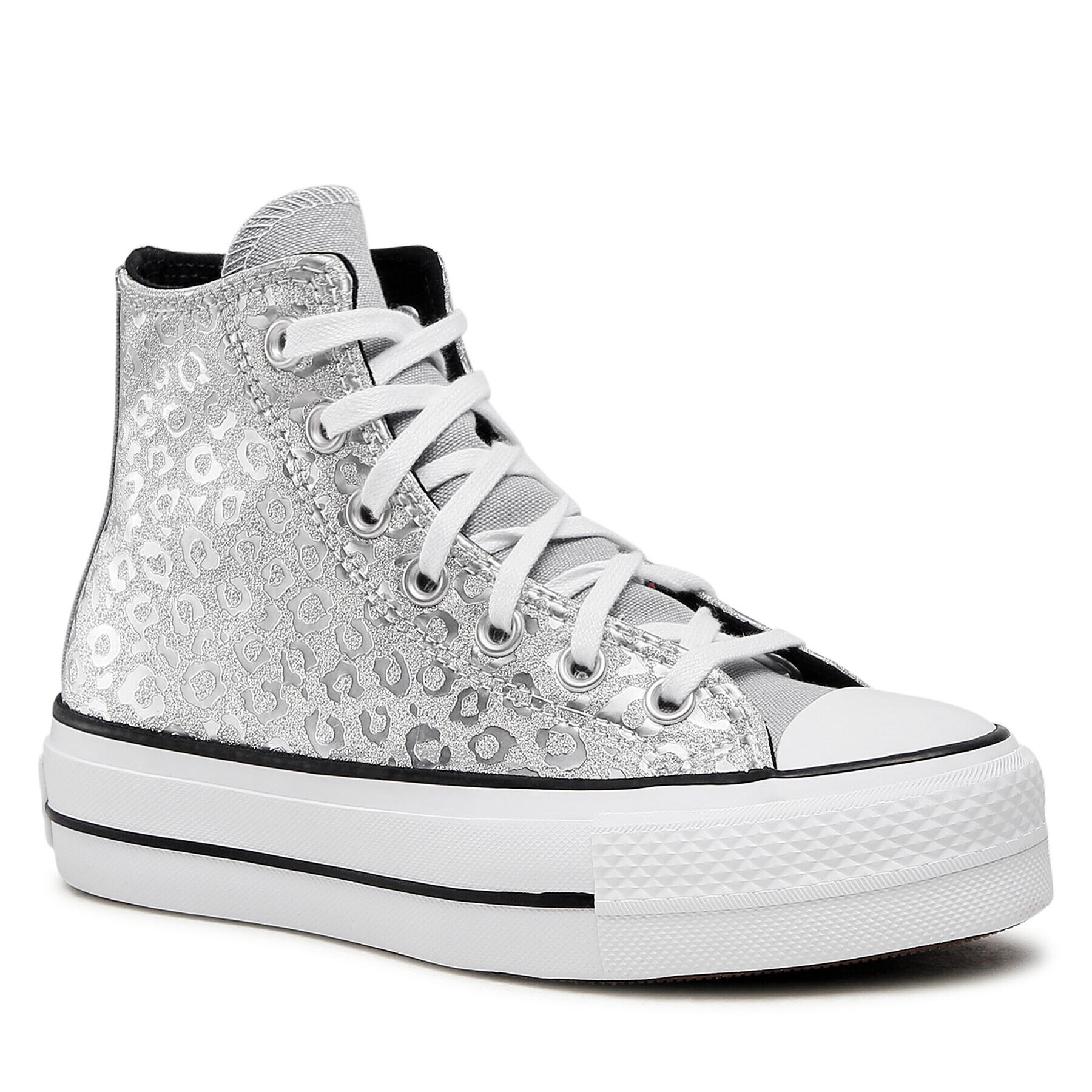 Converse Кецове Ctas Lit Hi 572043C Сребрист - Pepit.bg