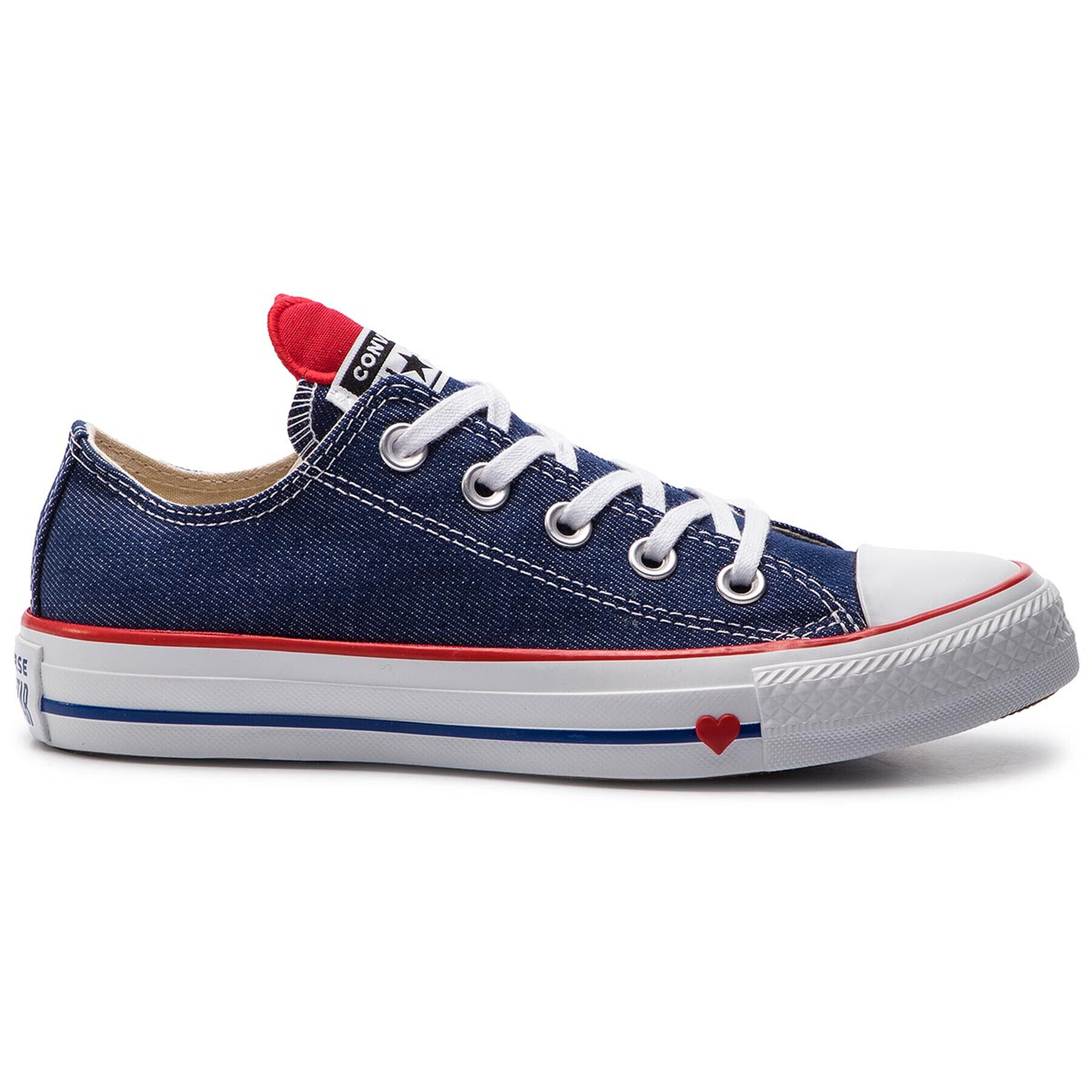 Converse Кецове Ctas Ox 163308C Тъмносин - Pepit.bg