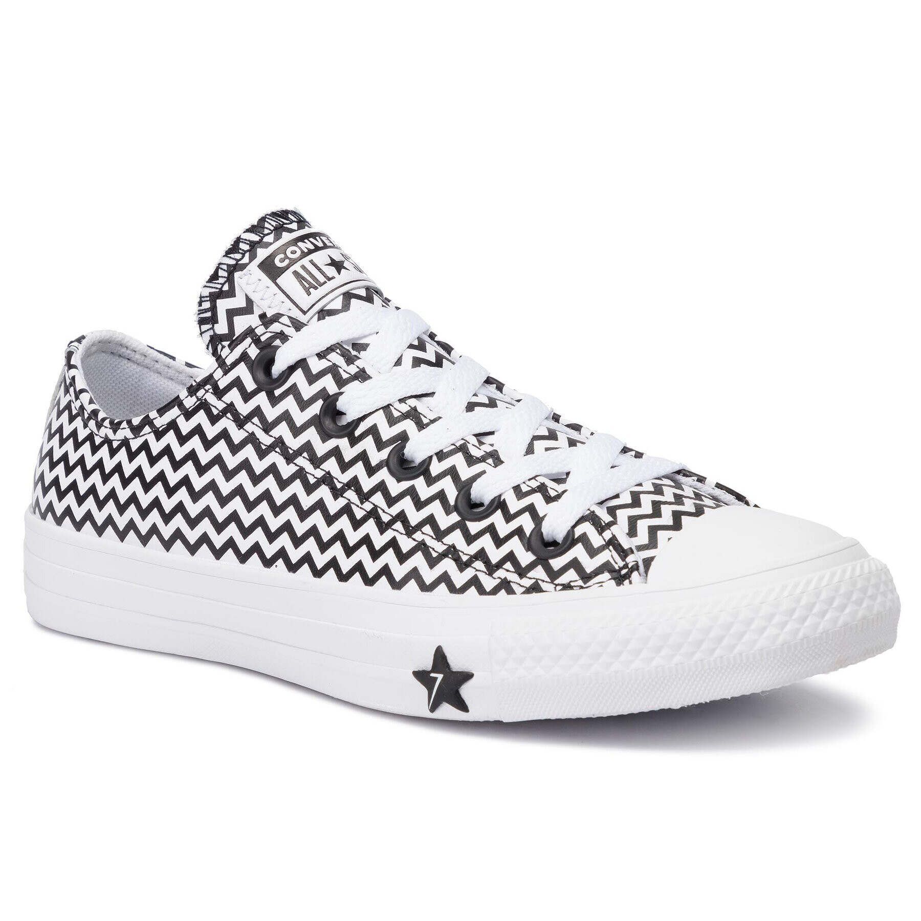 Converse Кецове Ctas Ox 565367C Бял - Pepit.bg