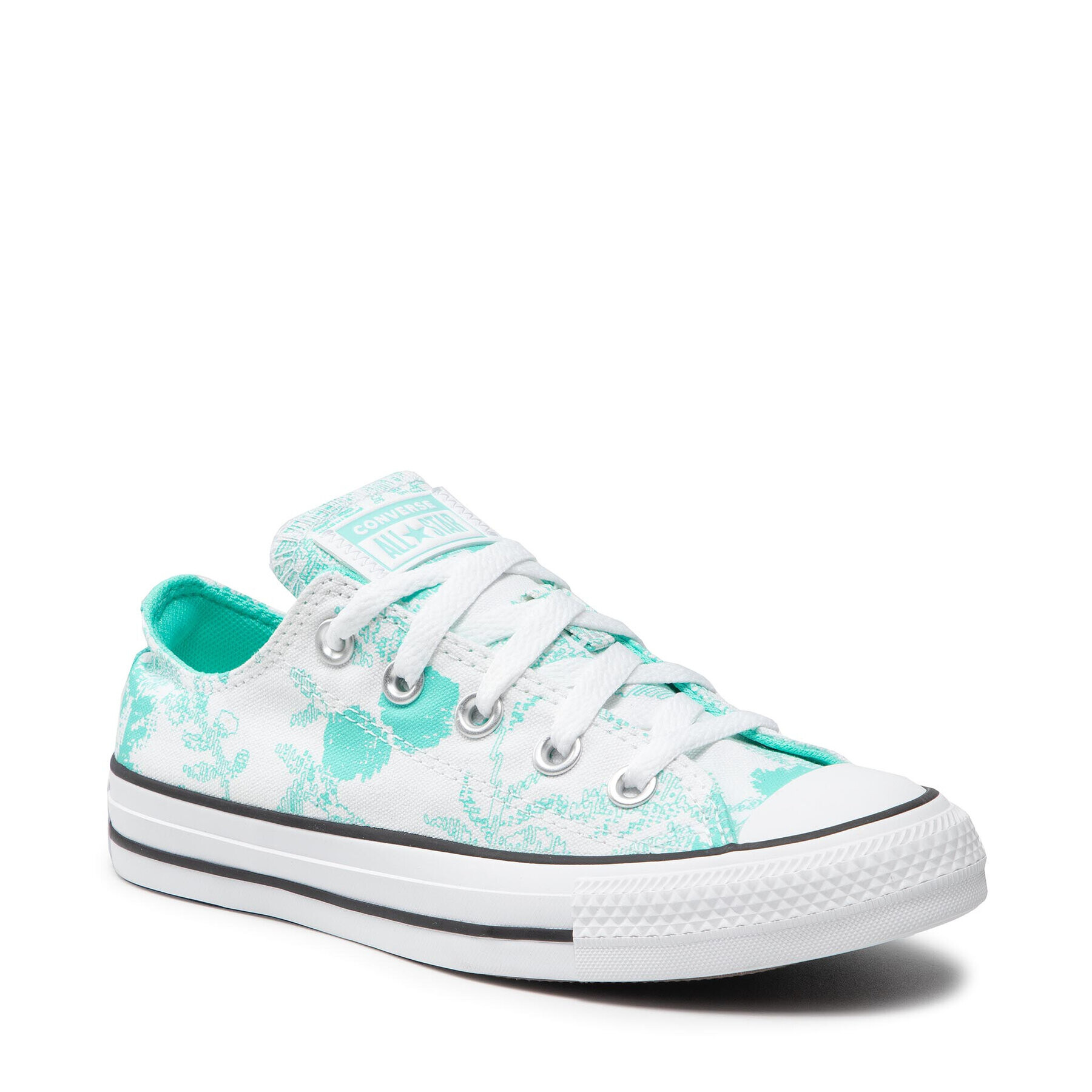 Converse Кецове Ctas Ox 571388C Бял - Pepit.bg