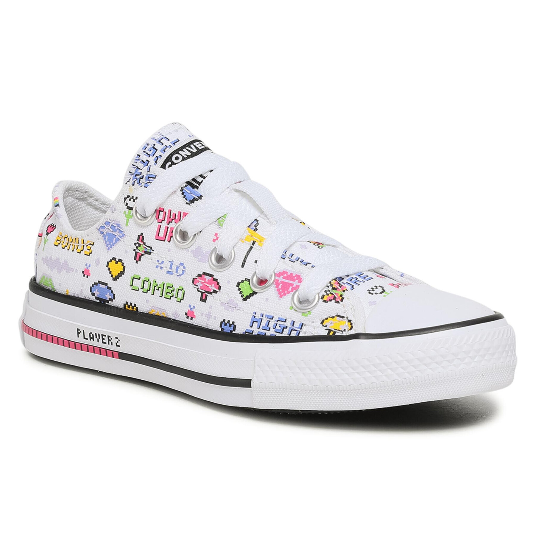 Converse Кецове Ctas Ox 670171C Бял - Pepit.bg