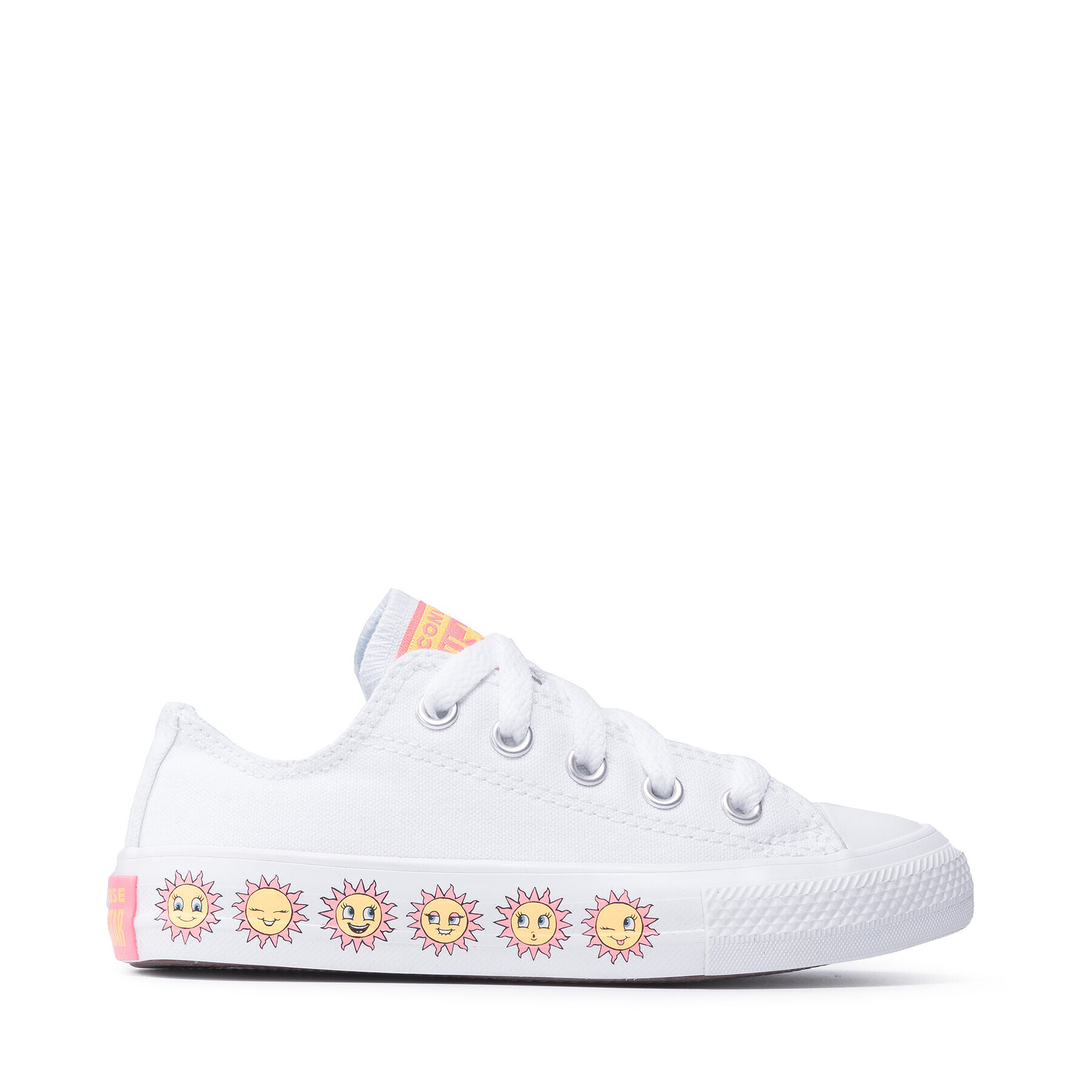 Converse Кецове Ctas Ox 670702C Бял - Pepit.bg