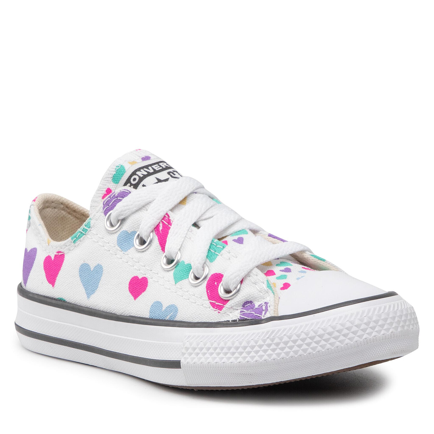 Converse Кецове Ctas Ox 671609C Бял - Pepit.bg