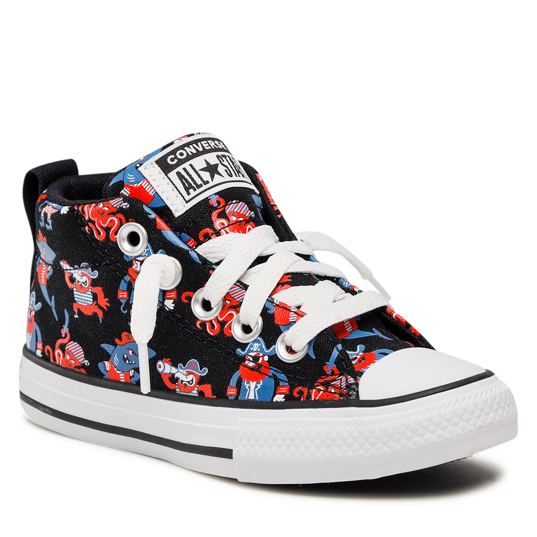 Converse Кецове Ctas Street Mid 672732C Черен - Pepit.bg