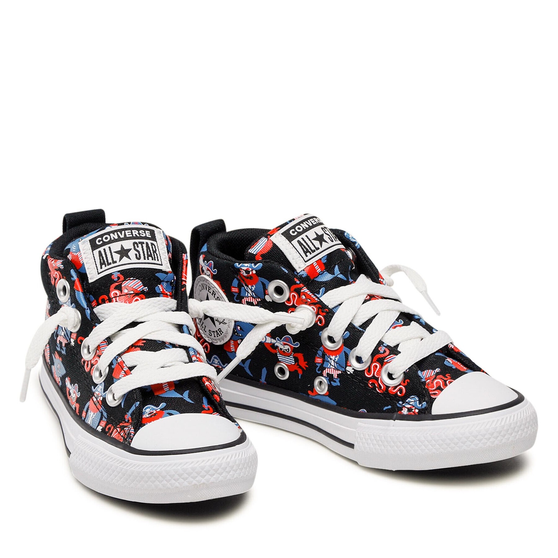 Converse Кецове Ctas Street Mid 672732C Черен - Pepit.bg