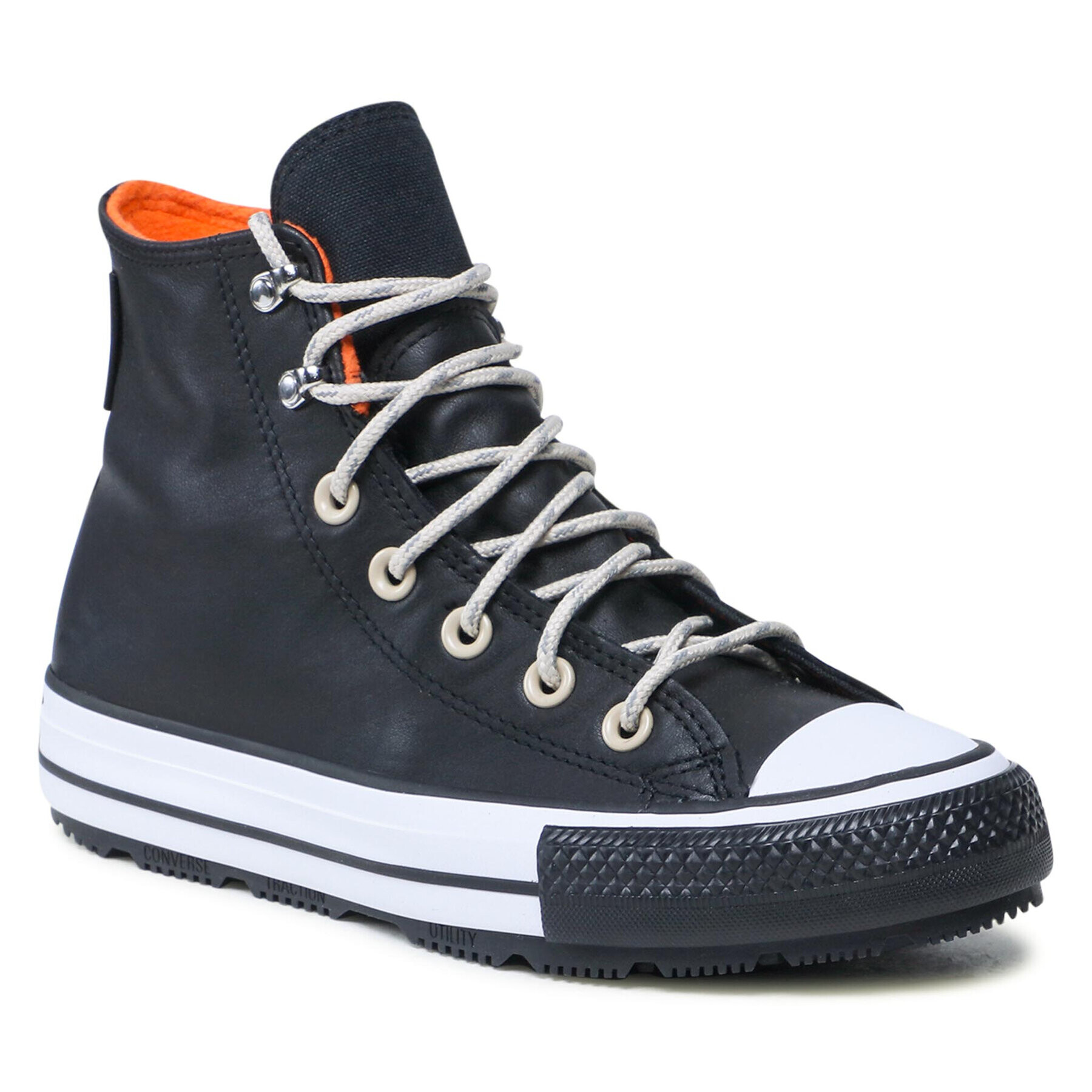 Converse Кецове Ctas Winter Hi 171441C Черен - Pepit.bg