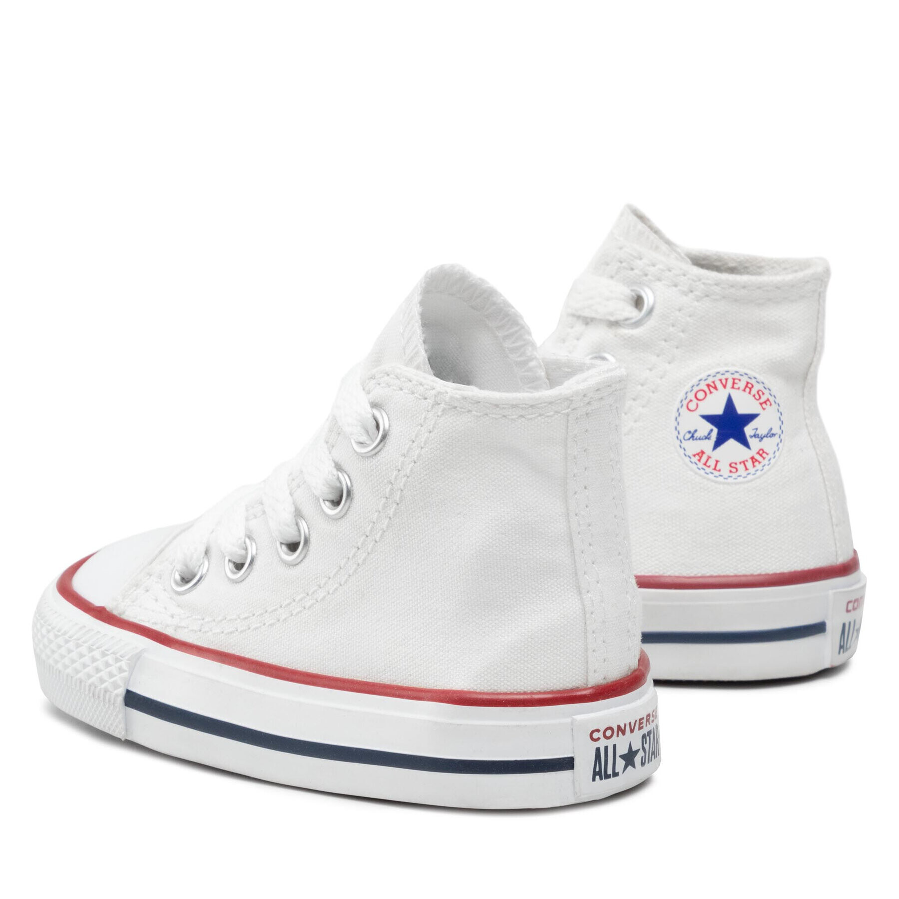 Converse Кецове Inf C/T All Star Hi 7J253C Бял - Pepit.bg