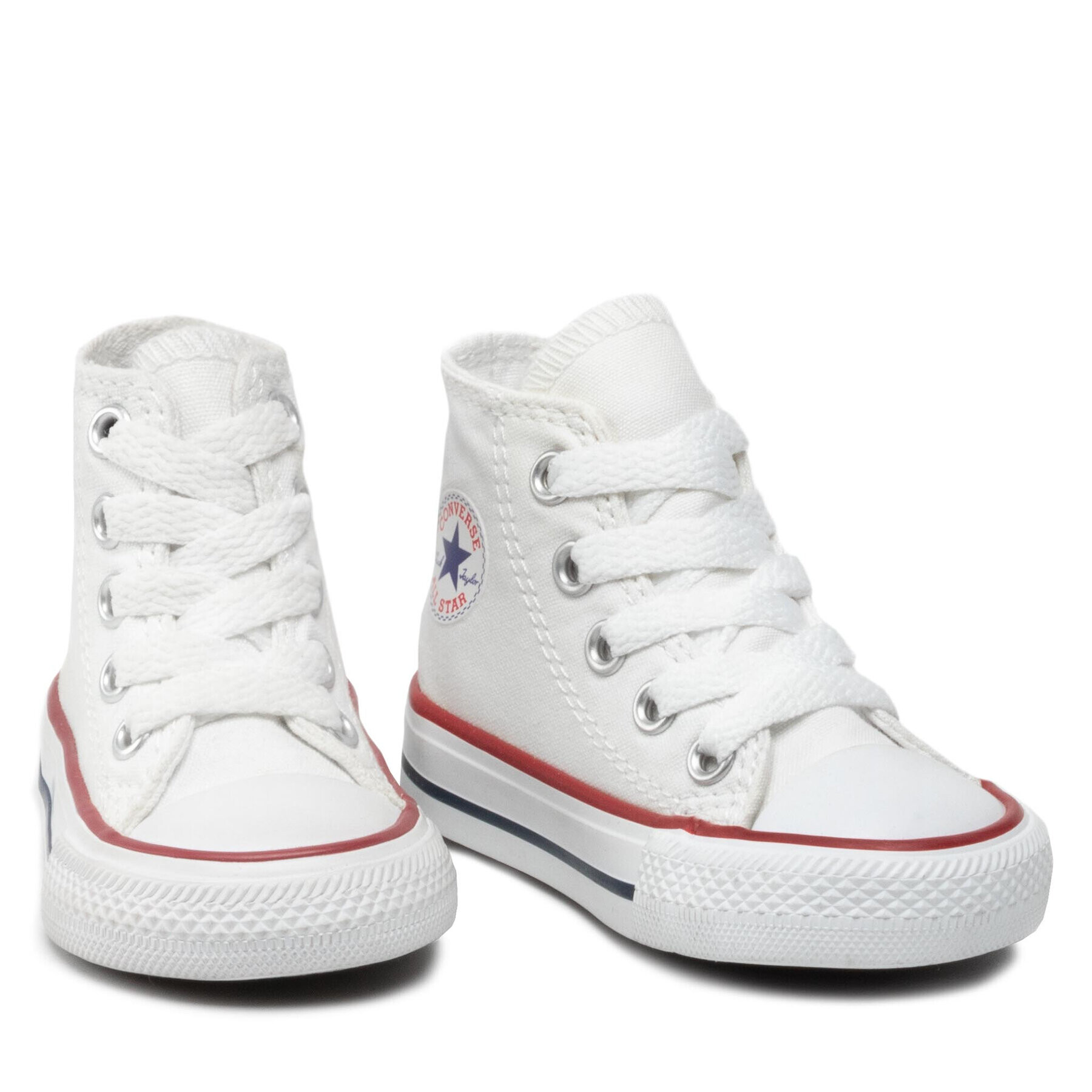 Converse Кецове Inf C/T All Star Hi 7J253C Бял - Pepit.bg