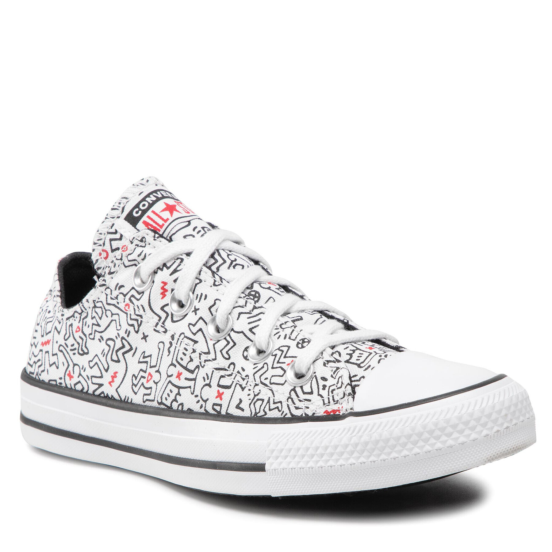 Converse Кецове Keith Haring Ctas Ox 171860C Бял - Pepit.bg