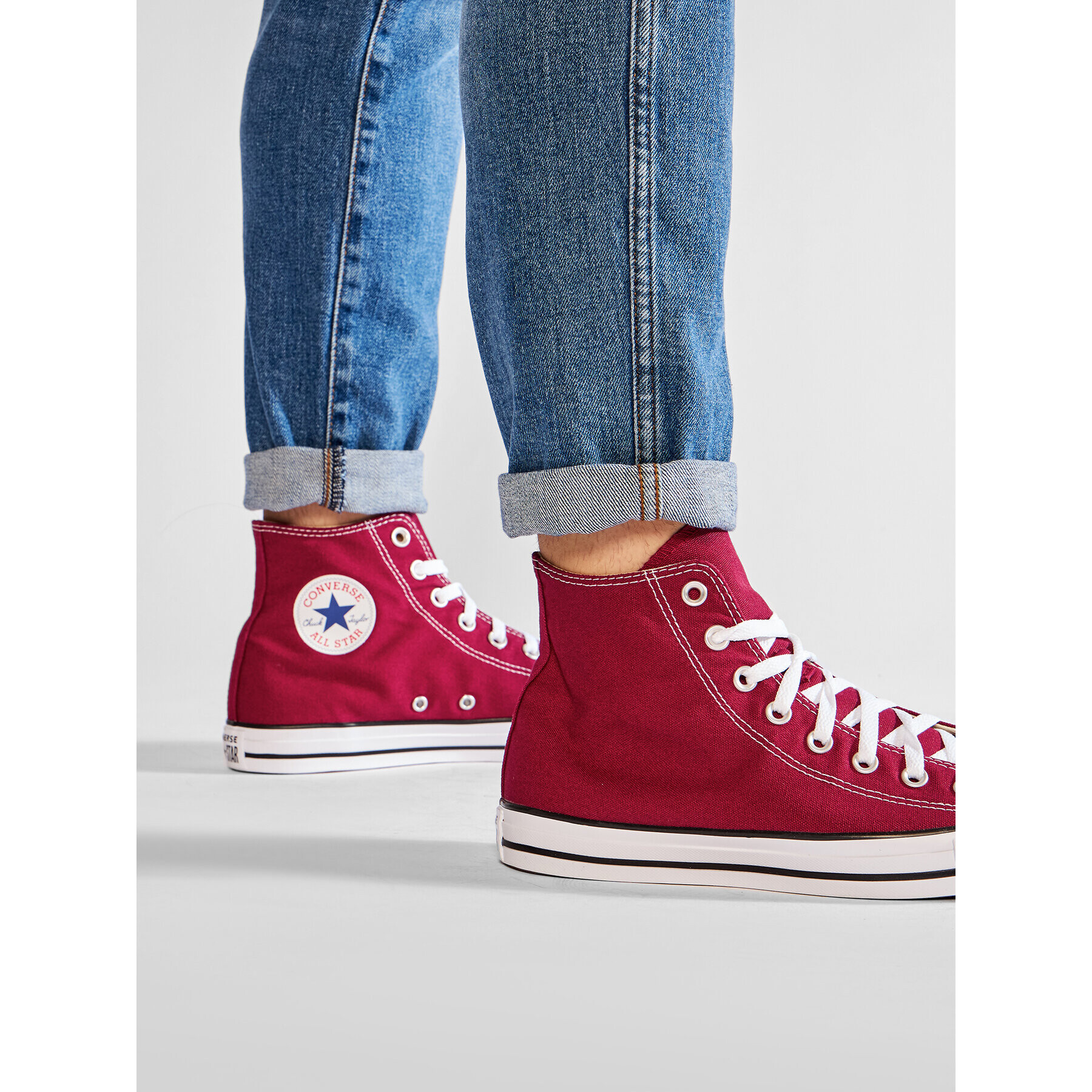 Converse Кецове All Star Hi Maroon M9613 Бордо - Pepit.bg