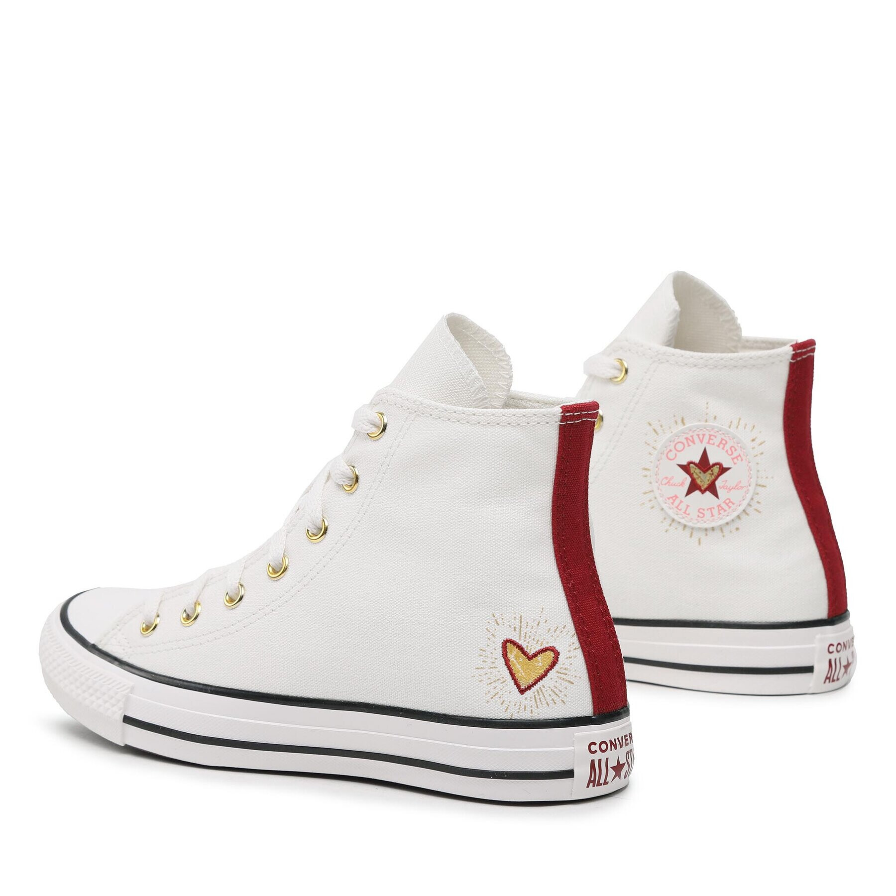 Converse Кецове Casti Hi A04950C Бял - Pepit.bg