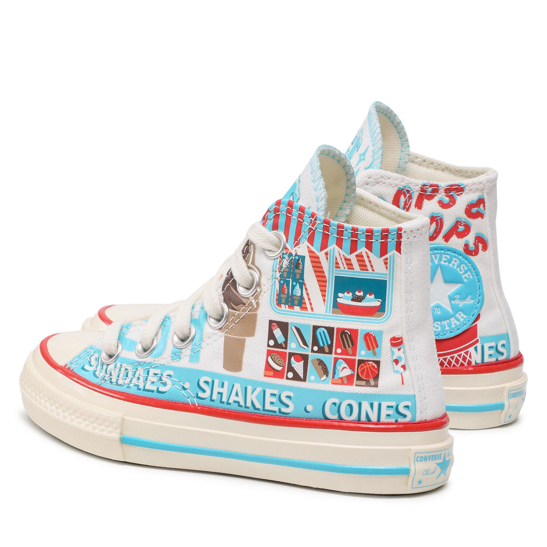 Converse Кецове Chuck 70 Hi A00395C Цветен - Pepit.bg