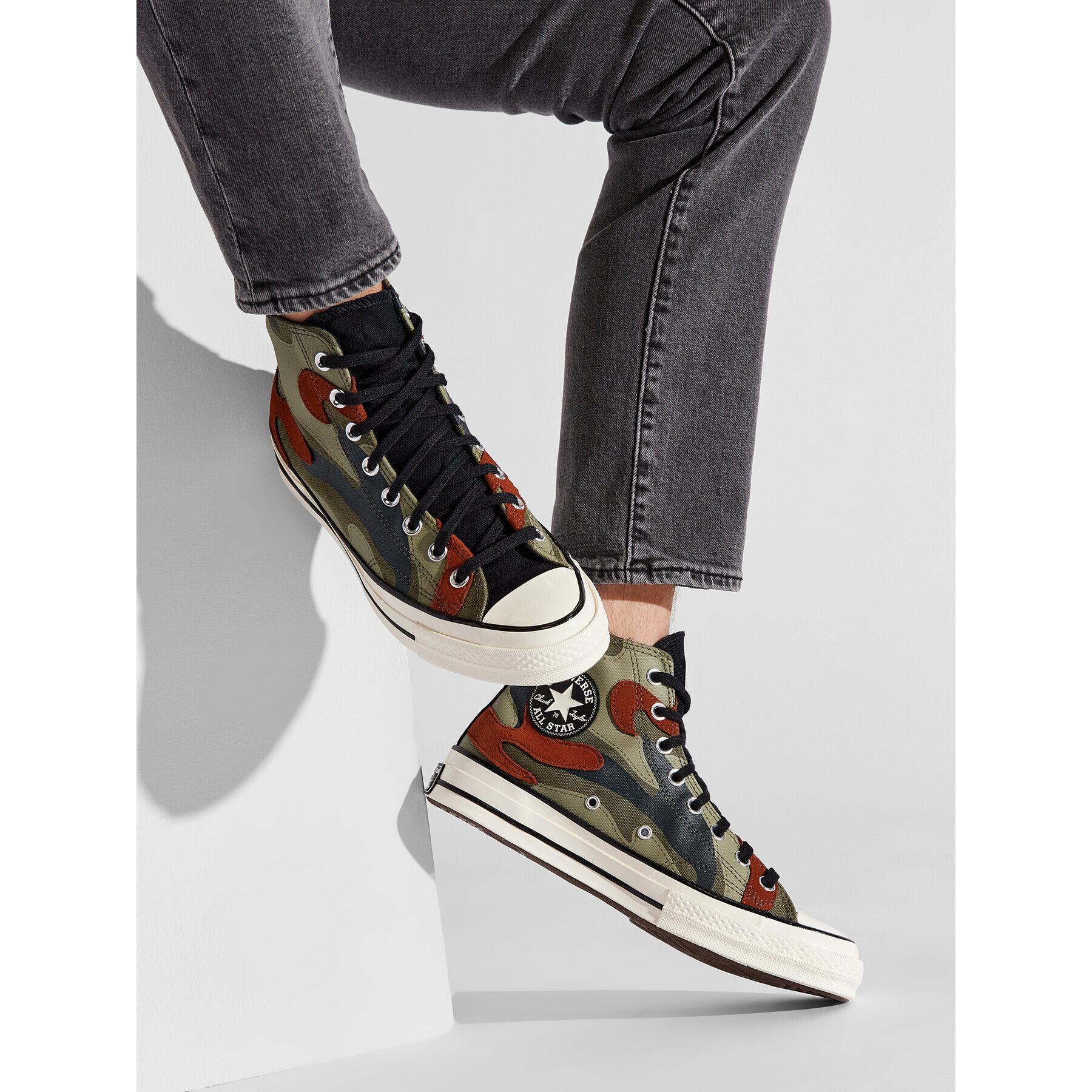 Converse Кецове Chuck 70 Hi Field 171450C Зелен - Pepit.bg