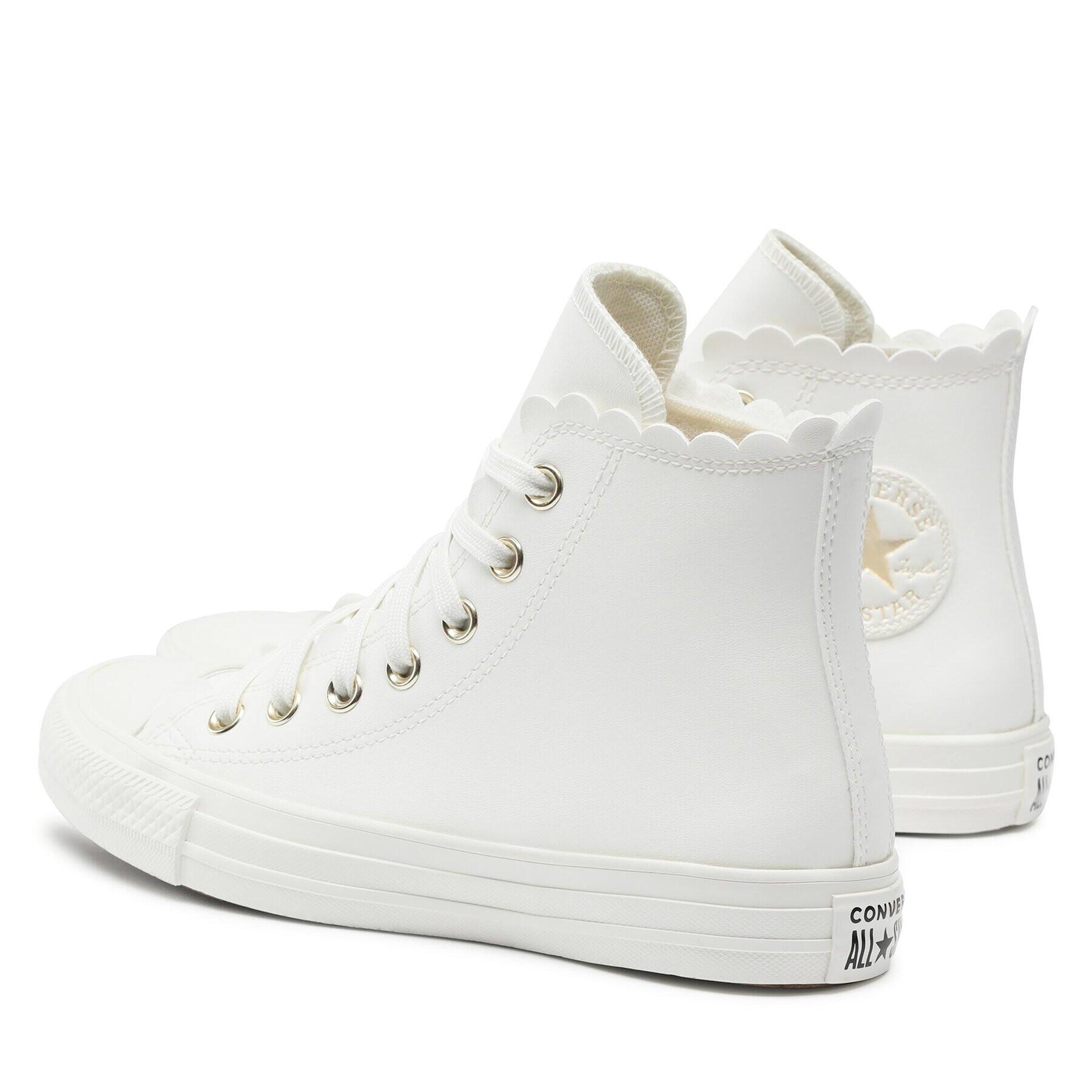 Converse Кецове Chuck Taylor All Star A03718C Екрю - Pepit.bg