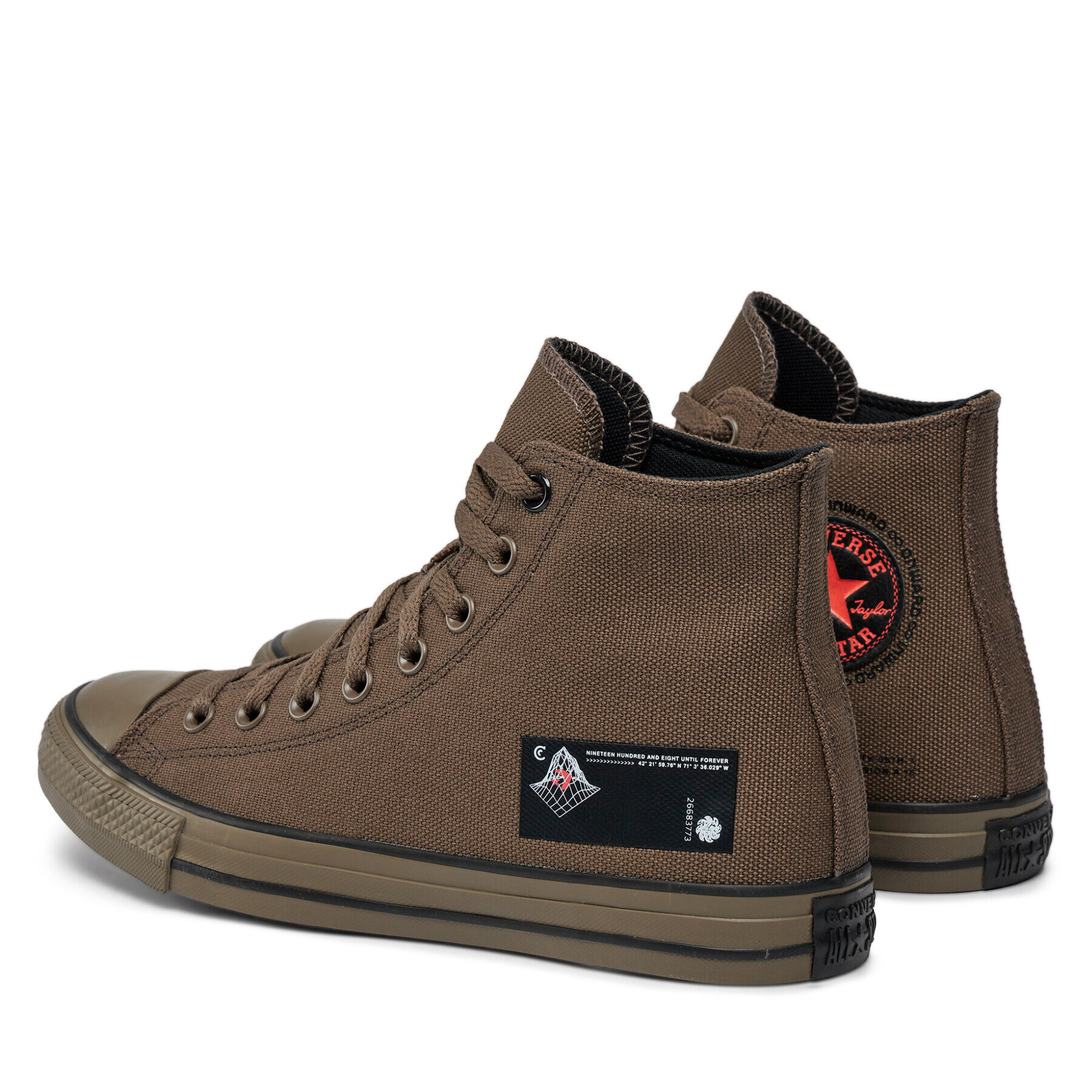 Converse Кецове Chuck Taylor All Star A05552C Кафяв - Pepit.bg