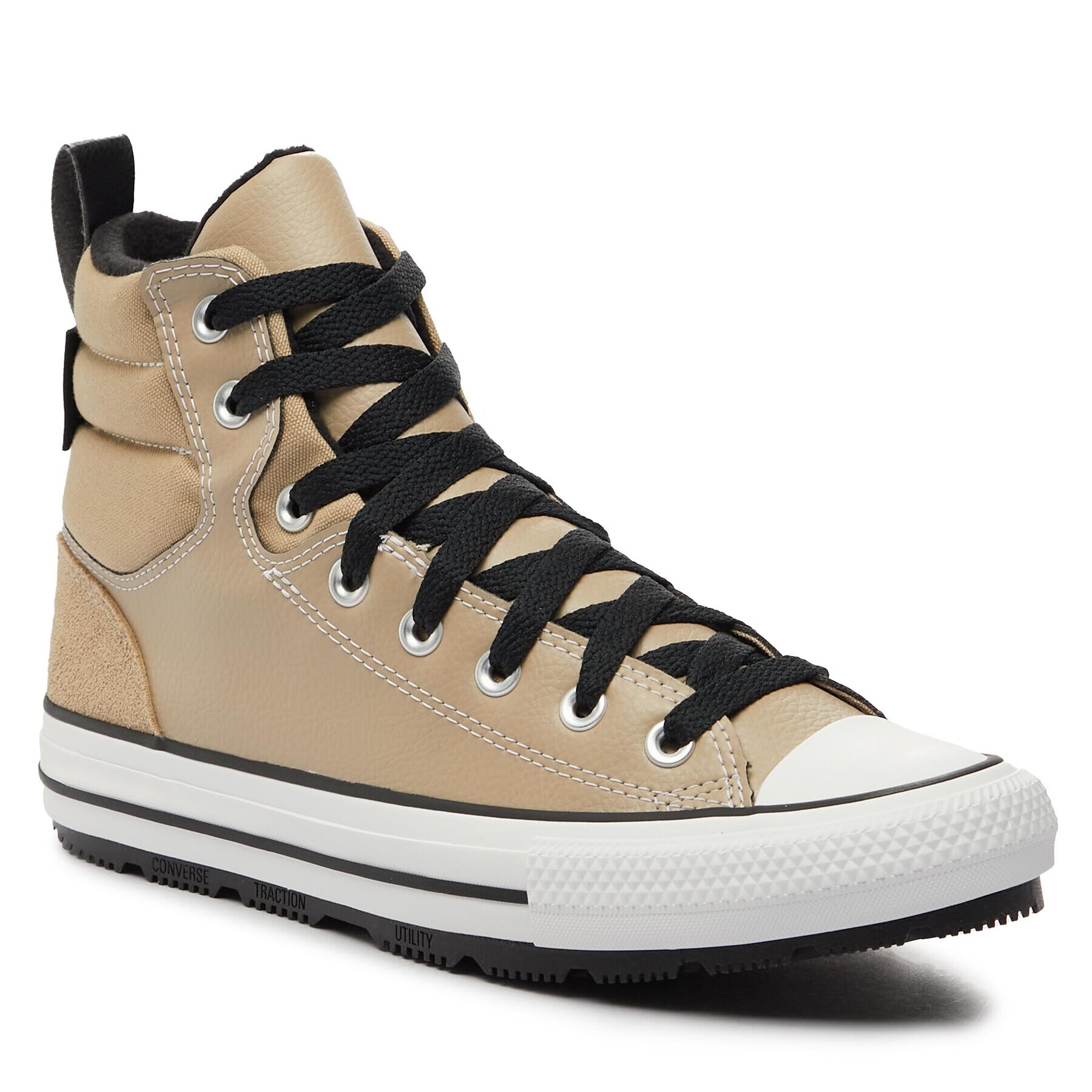 Converse Кецове Chuck Taylor All Star Berkshire Boot A04475C Бежов - Pepit.bg