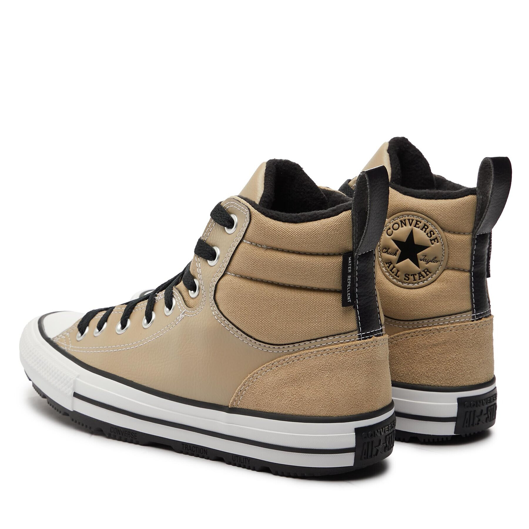 Converse Кецове Chuck Taylor All Star Berkshire Boot A04475C Бежов - Pepit.bg