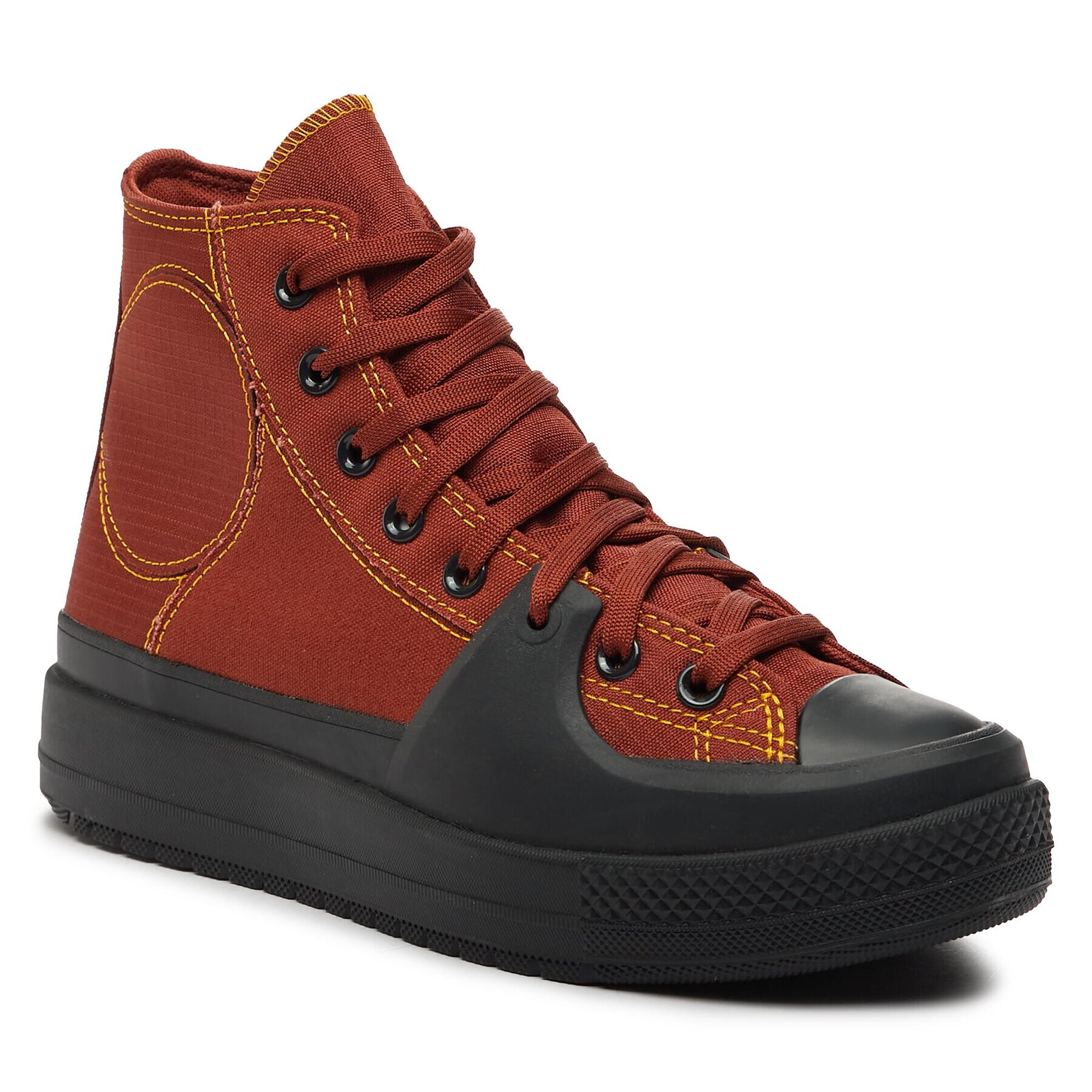 Converse Кецове Chuck Taylor All Star Construct A04527C Кафяв - Pepit.bg
