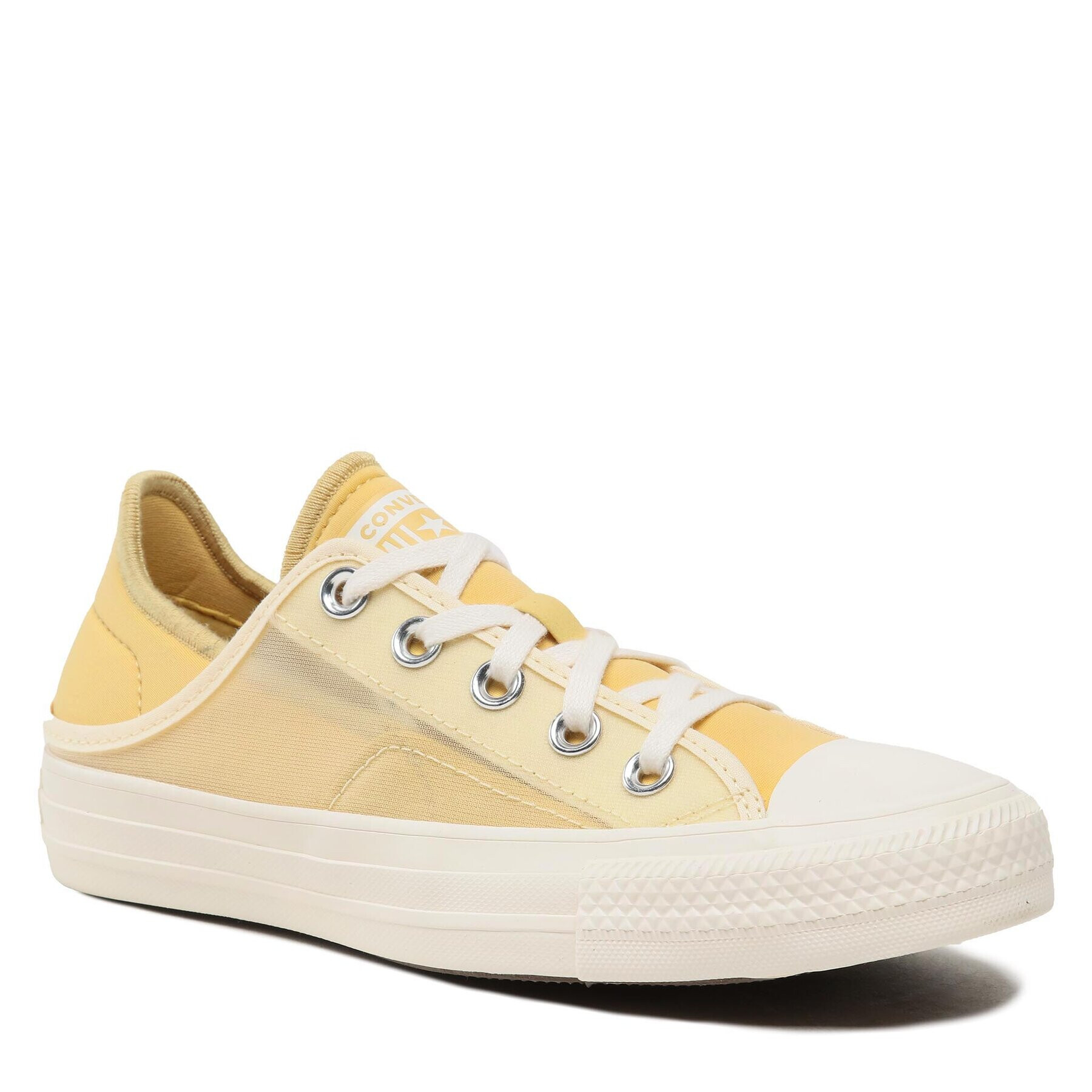 Converse Кецове Chuck Taylor All Star Crush Heel A03504C Жълт - Pepit.bg