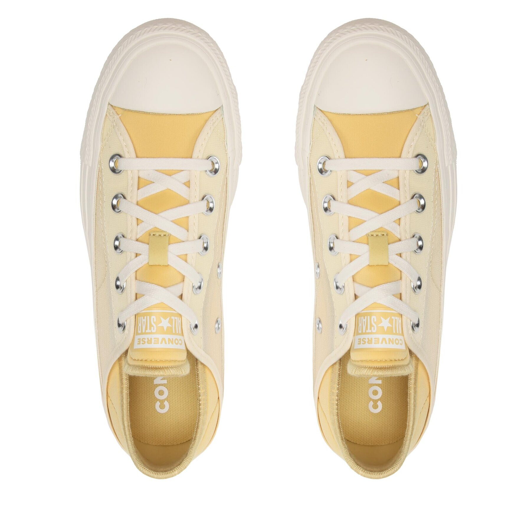 Converse Кецове Chuck Taylor All Star Crush Heel A03504C Жълт - Pepit.bg