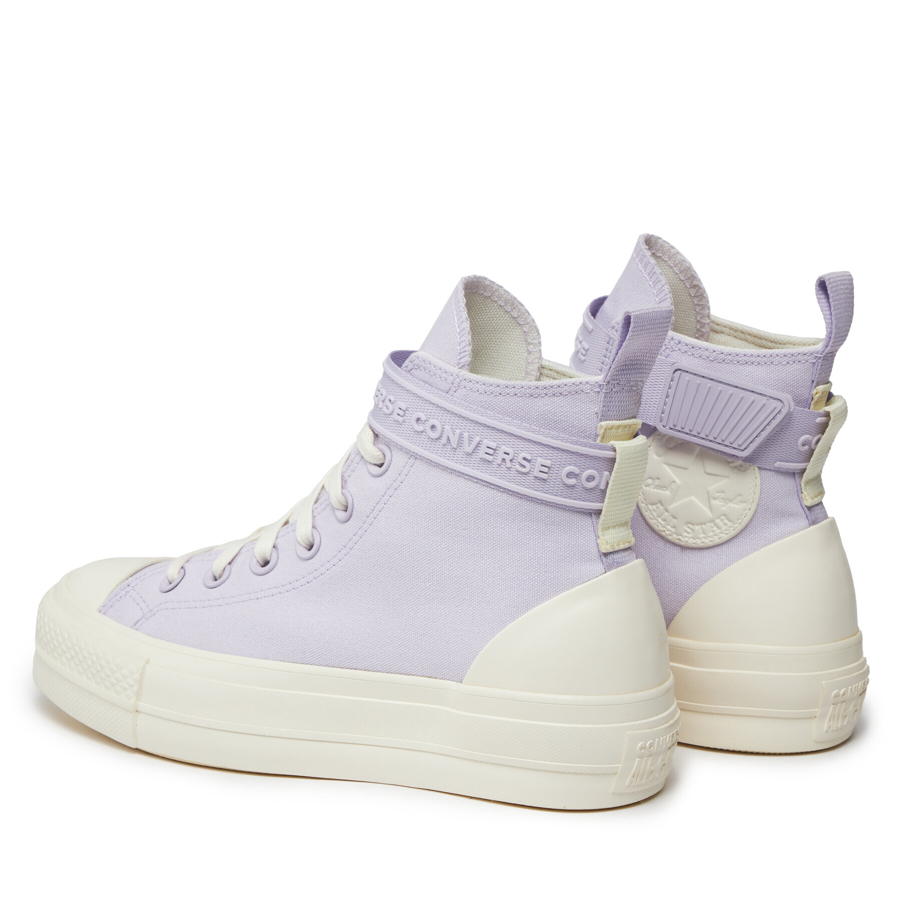 Converse Кецове Chuck Taylor All Star Lift Platform Utility Strap A03961C Виолетов - Pepit.bg
