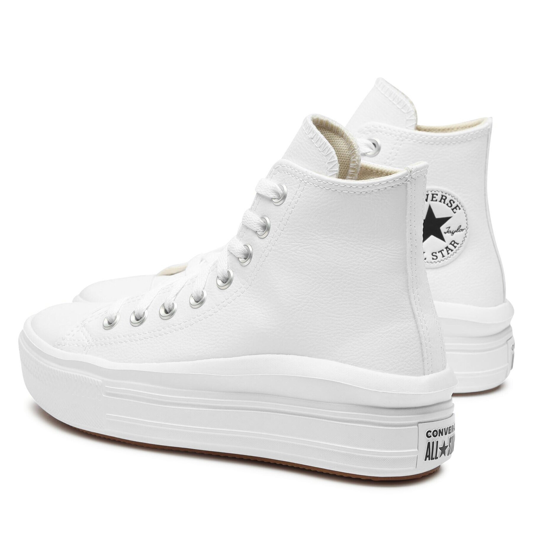 Converse Кецове Chuck Taylor All Star Move A04295C Бял - Pepit.bg