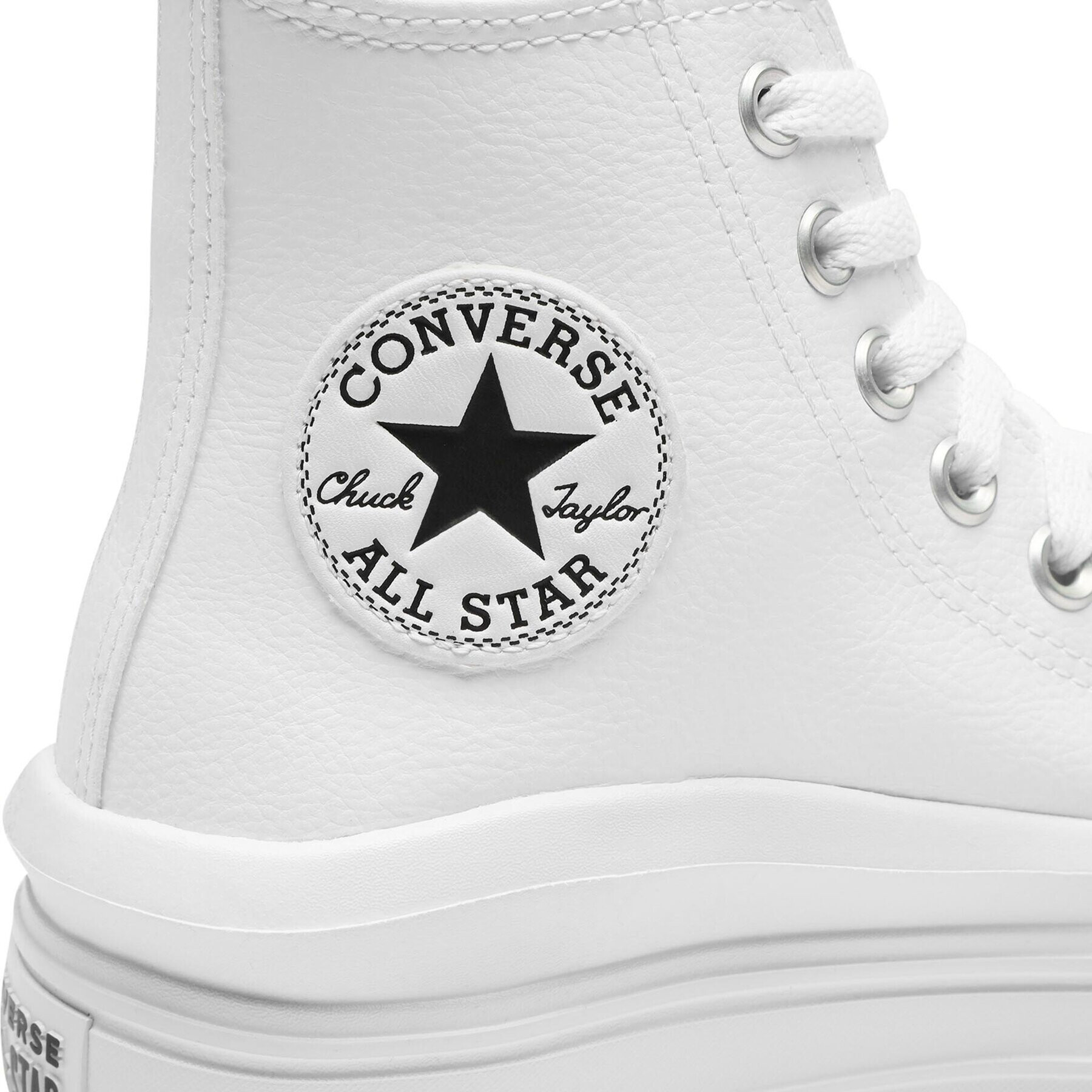 Converse Кецове Chuck Taylor All Star Move A04295C Бял - Pepit.bg