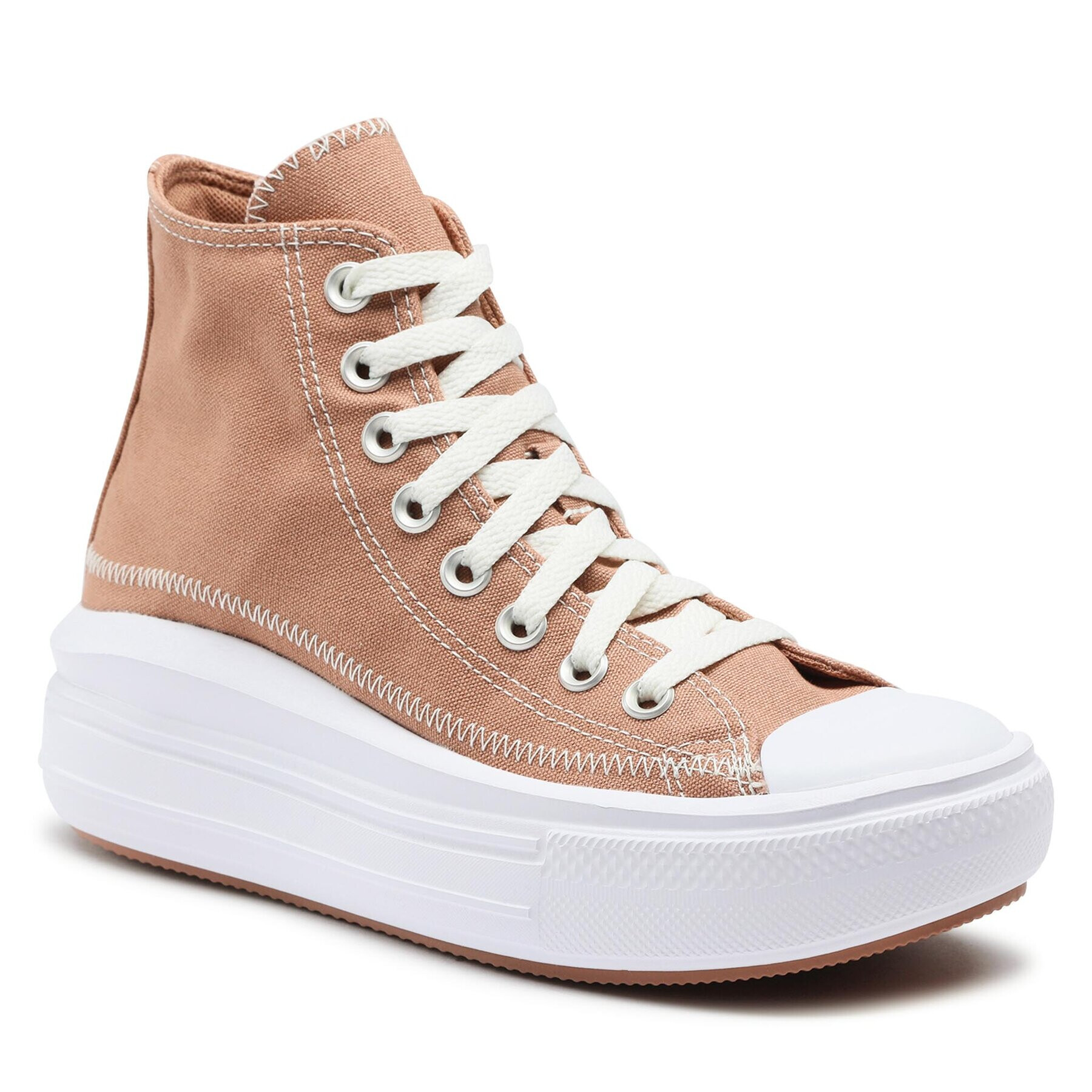 Converse Кецове Chuck Taylor All Star Move A04672C Бежов - Pepit.bg